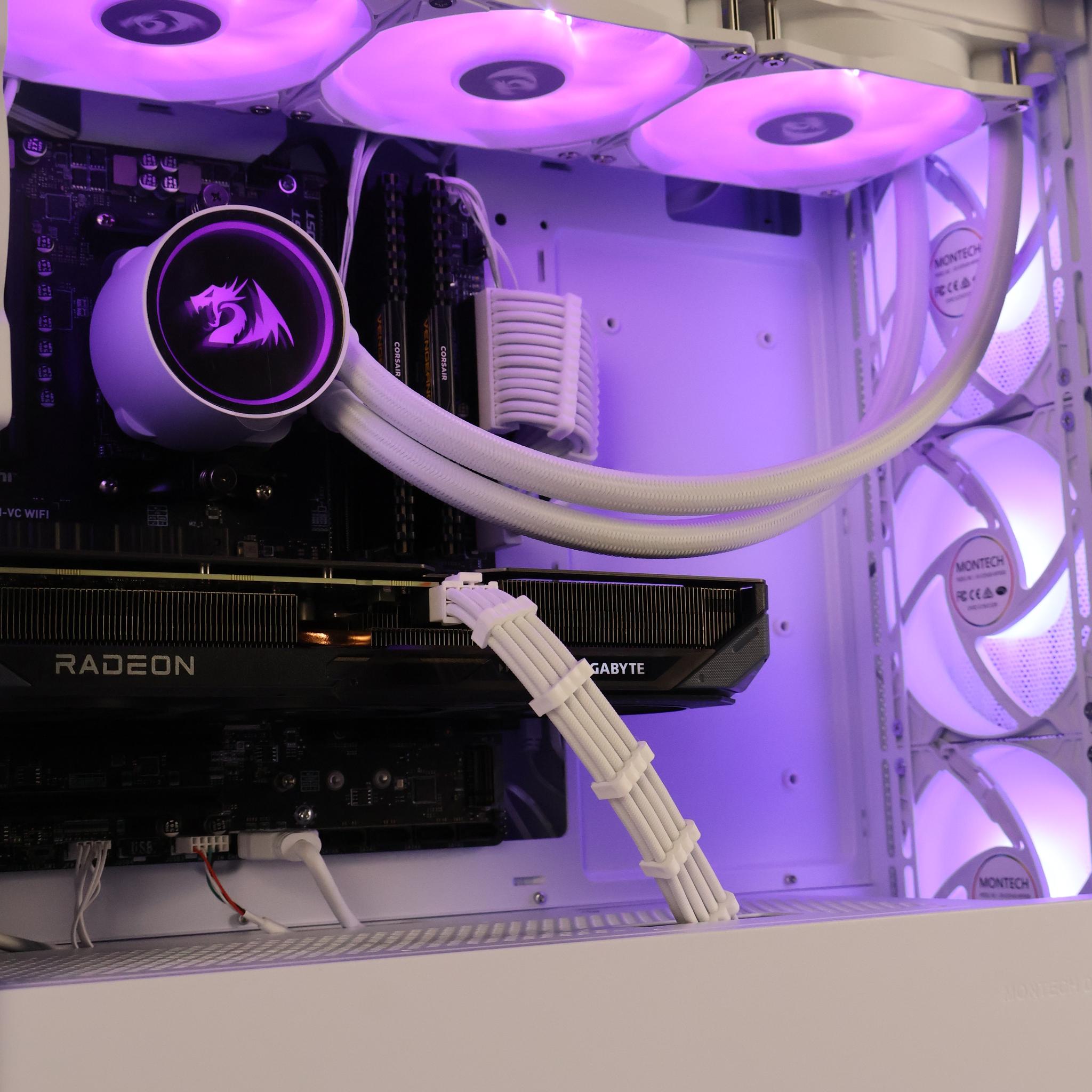 ⚪ Ryzen 7 5700X/RX 9060XT 16GB Gaming/Streaming PC ⚪