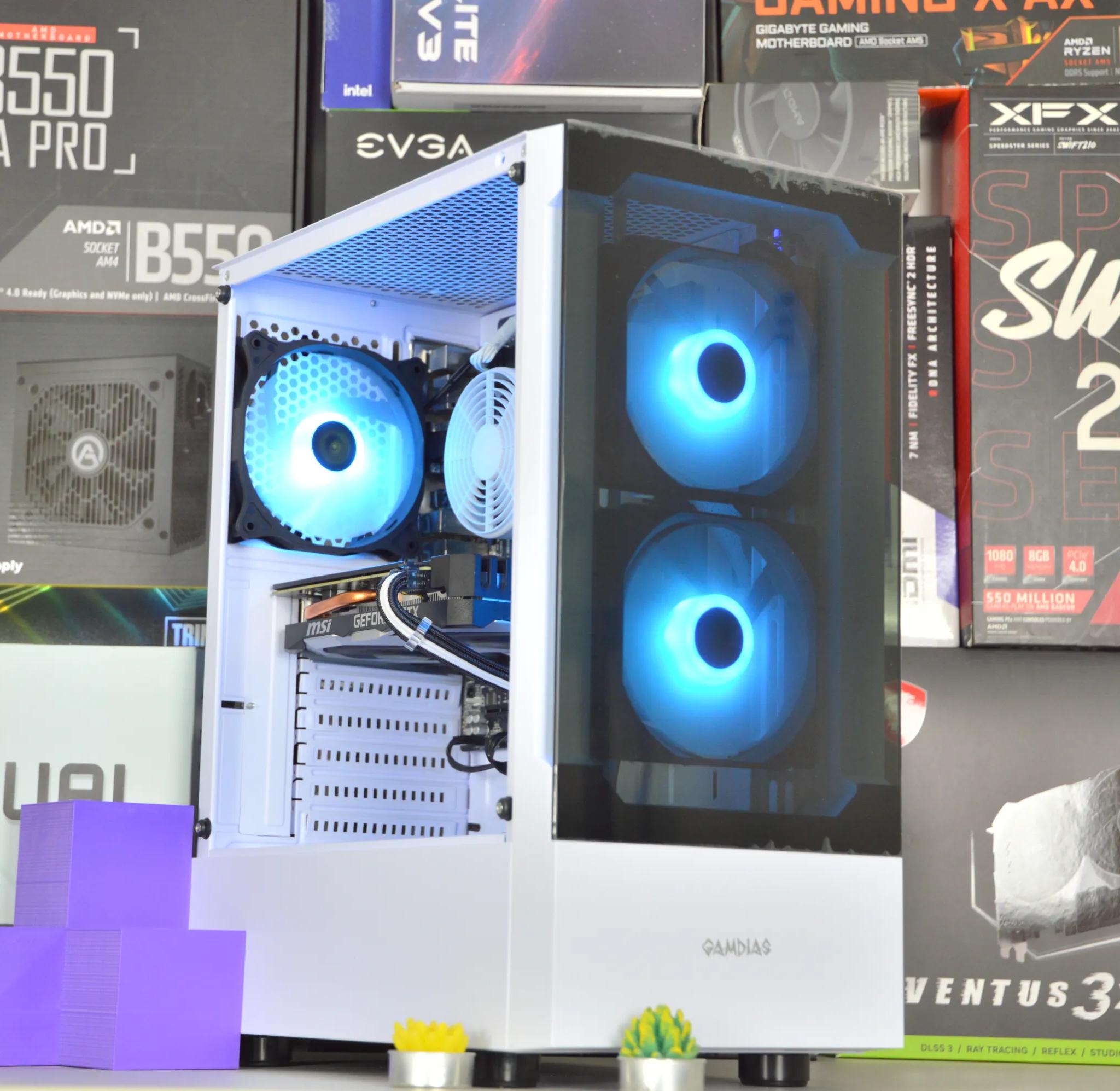 ⚫🧊| GTX 1660 Ti 6GB | INTEL i7-7700 | 16GB DDR4 RAM | 512GB SATA SSD | Black Ice |