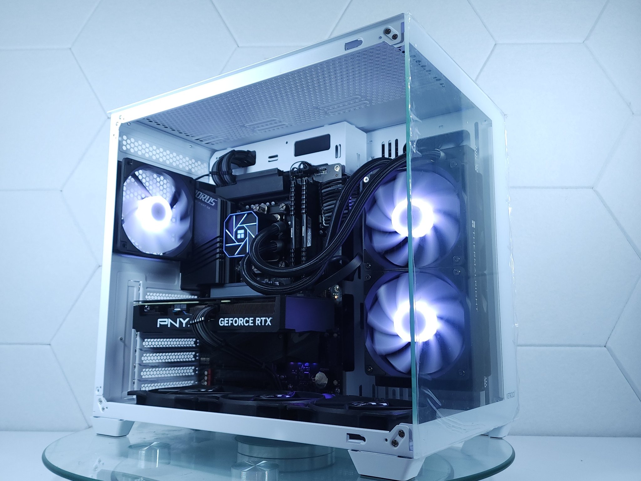 🤍RTX 4070 Super●Core i7 12700KF●1440p Gaming Computer