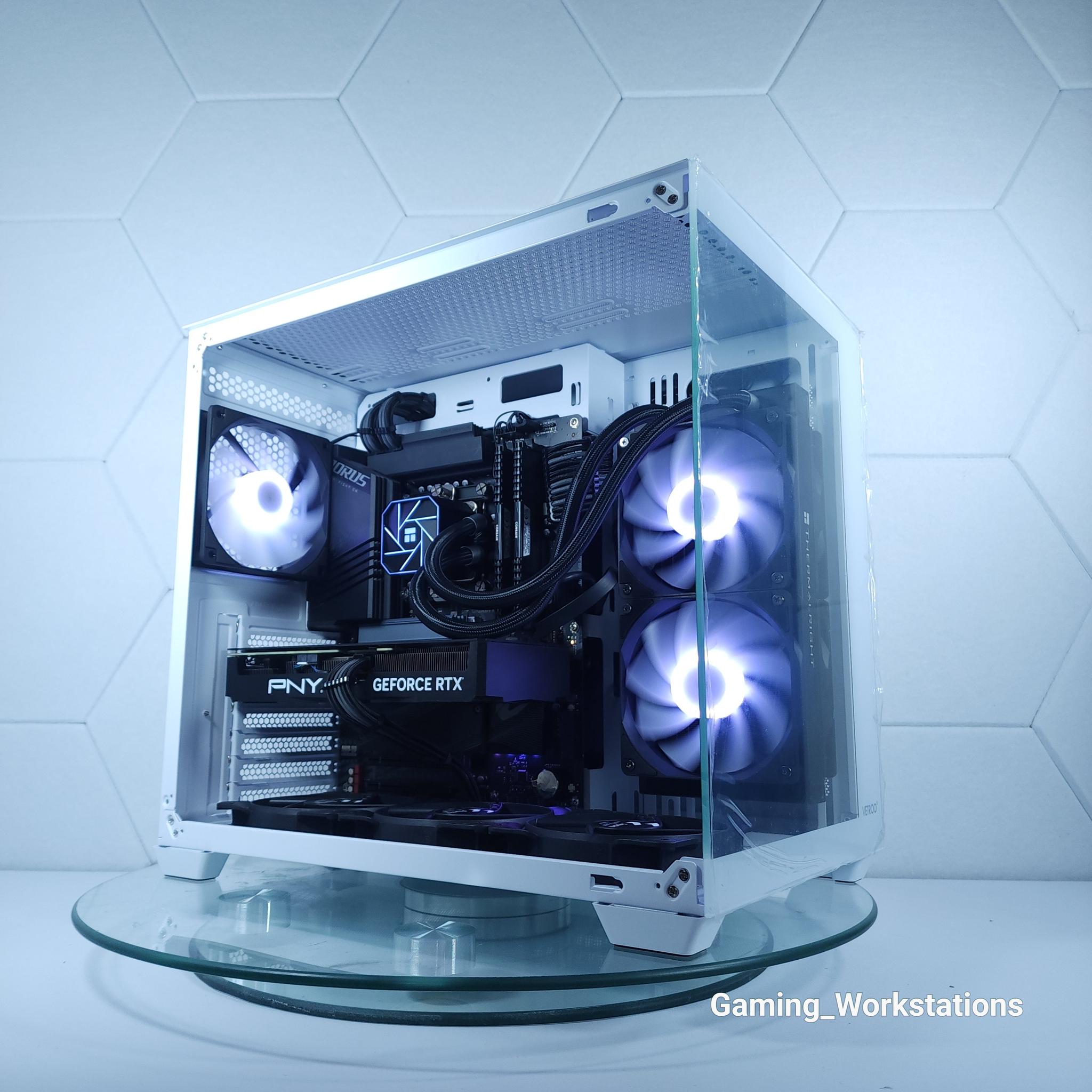 🤍RTX 4070 Super●Core i7 12700KF●1440p Gaming Computer