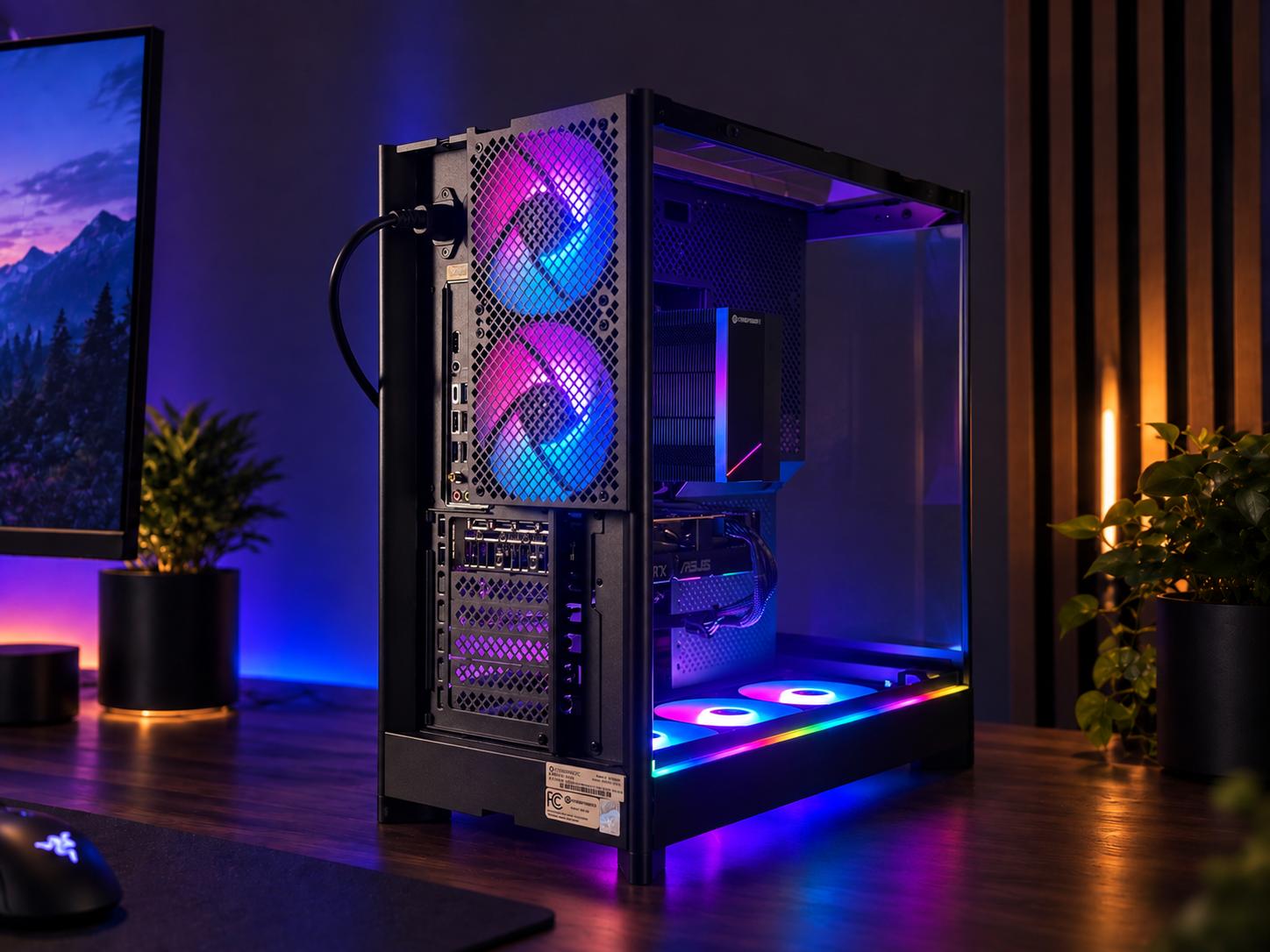 🟣⚡PULSE Gaming PC | RTX 5060 8GB | Ryzen 7 8700F | 16GB DDR5 | 1TB NVME | WiFi + BT | FREE SHIPPING
