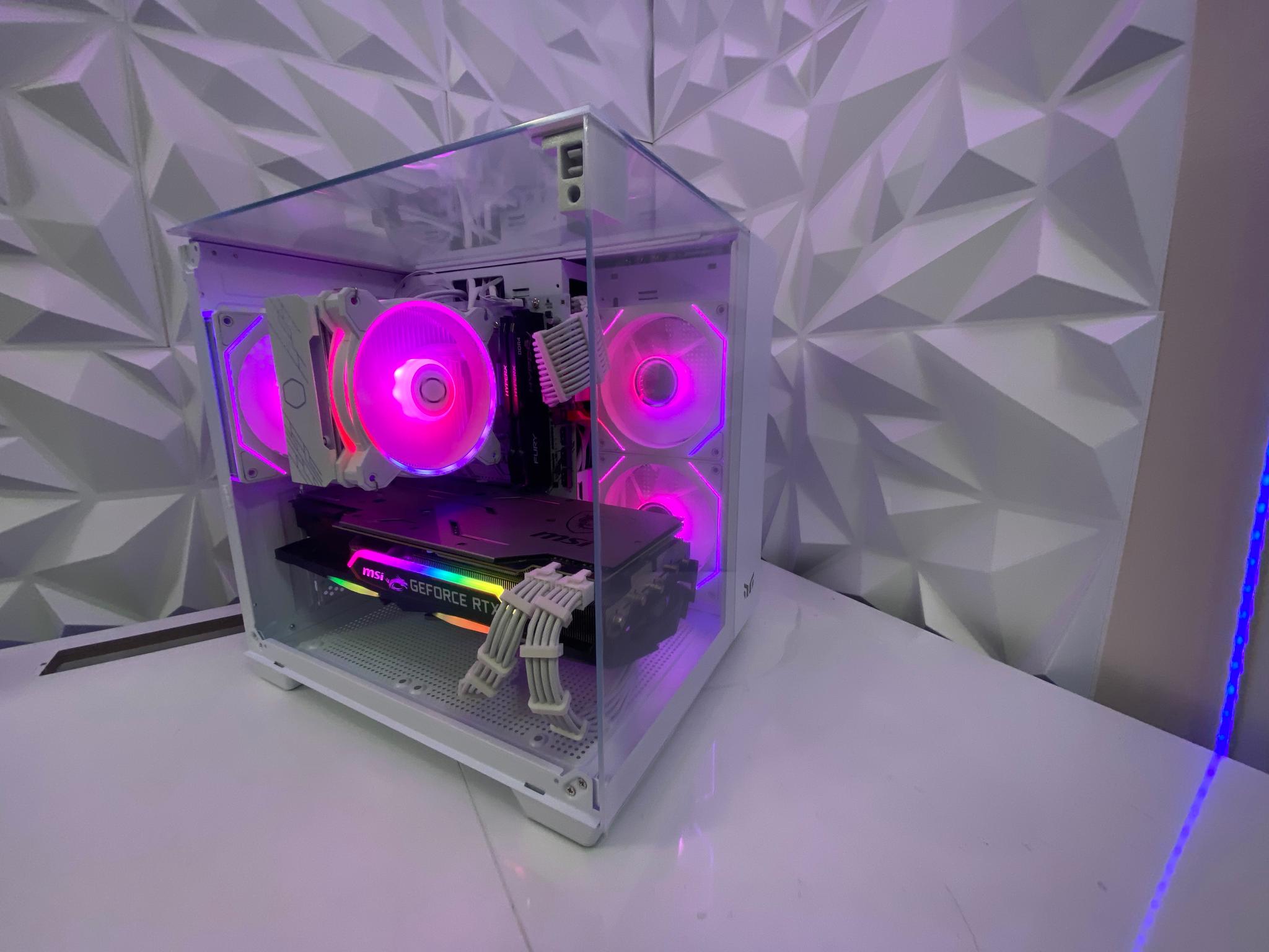 🎅🎅 White Elite Build – Ryzen 5 3600 + RTX 2080 8GB | 1080p/1440p High FPS Ready