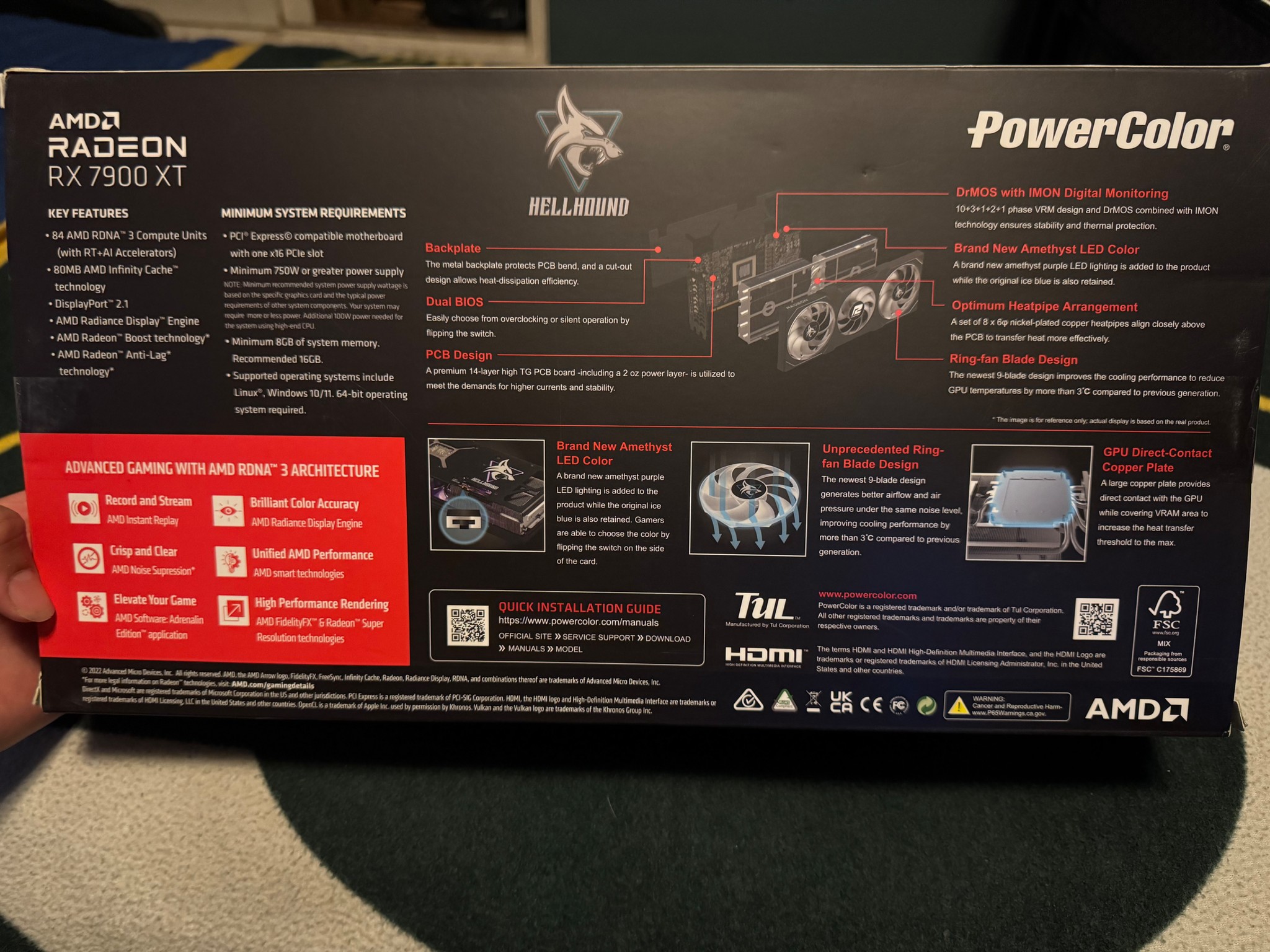 Hellhound 7900 xt