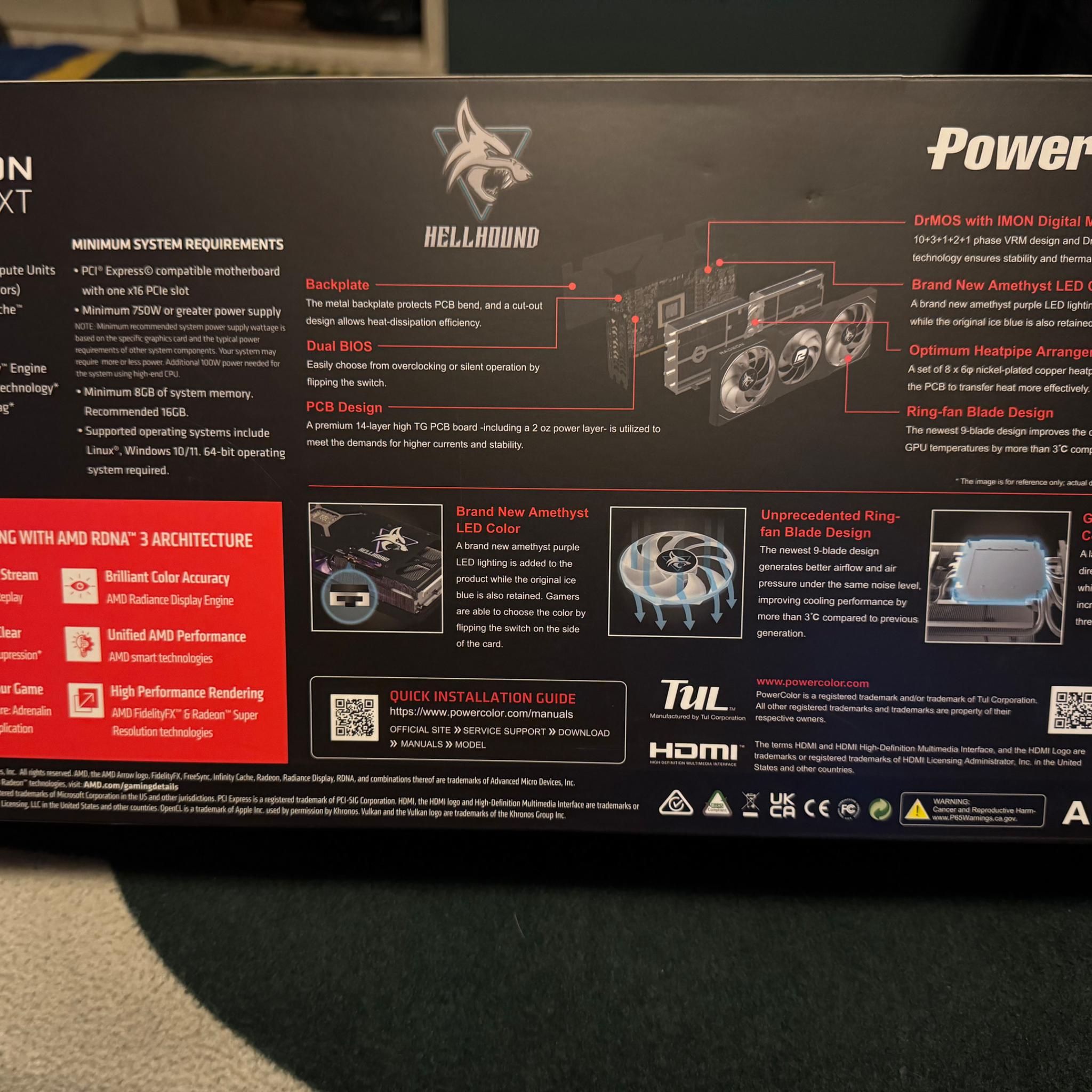 Hellhound 7900 xt