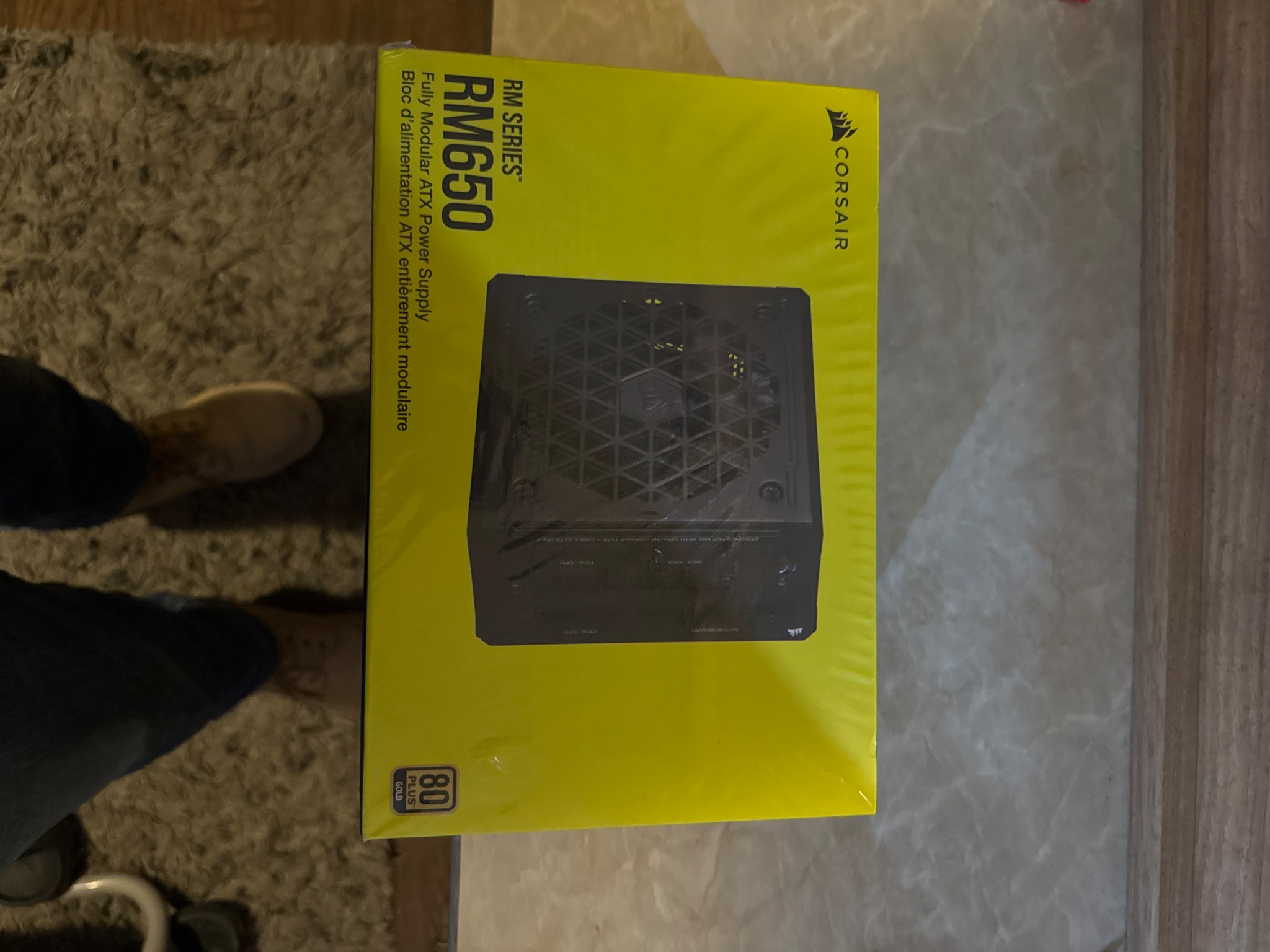 Corsair RM650 80 plus gold