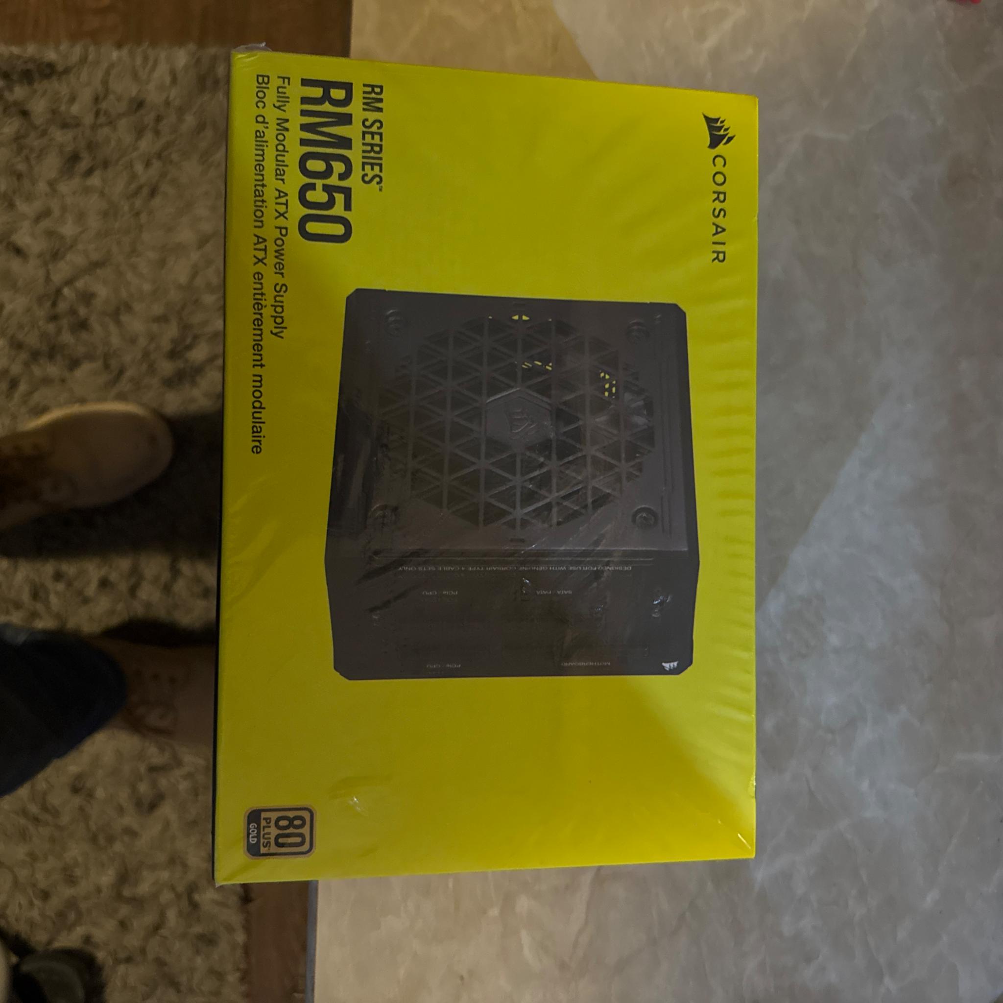 Corsair RM650 80 plus gold