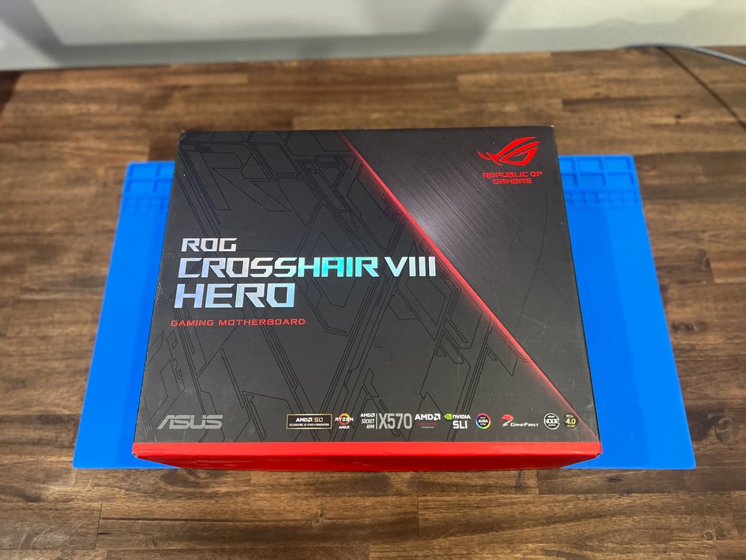 ASUS ROG CROSSHAIR VIII MOTHERBOARD INCLUDES AMD RYZEN 9 5900X
