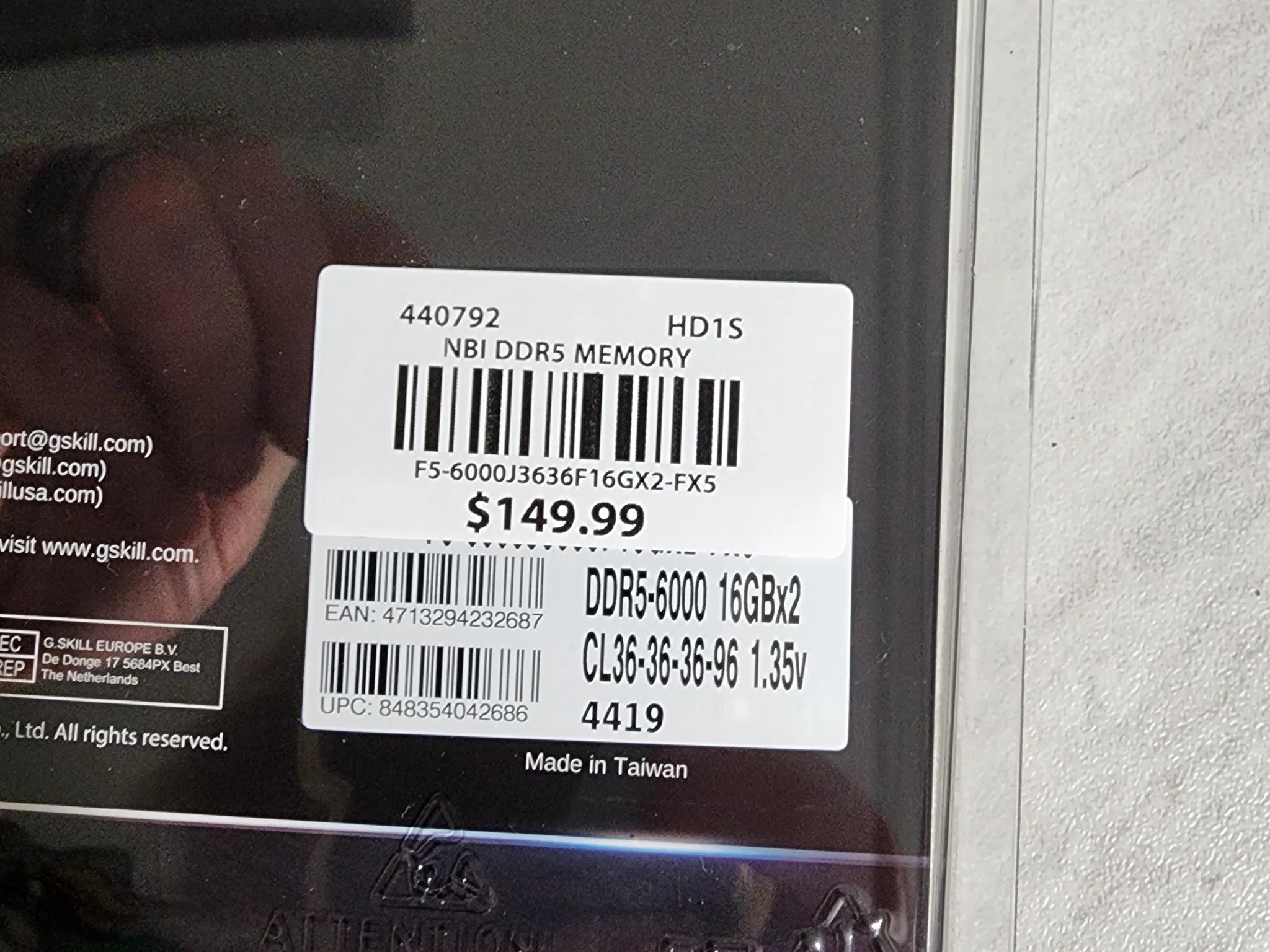 Gigabyte Auros B650 Elite AX Ice, ryzen 9700x, 32gb Gskill DDR5 6000 MHz combo