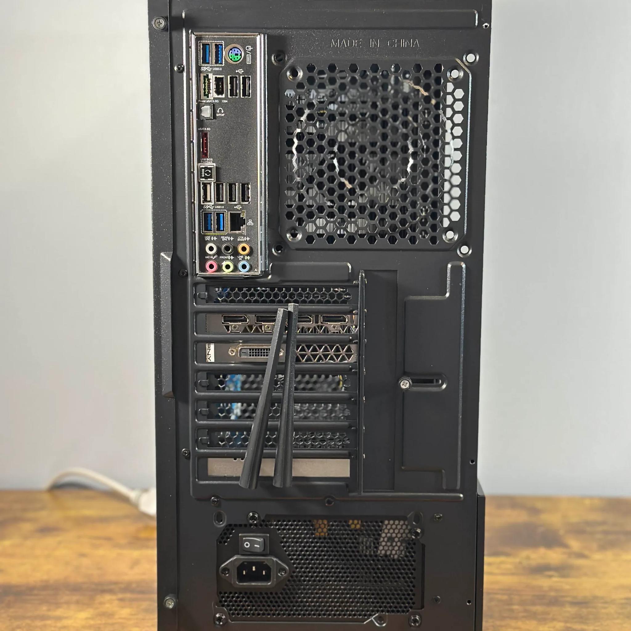 GTX 1060 6GB | Intel i7 3930K | 16GB DDR3 | 512GB SSD | Windows 10 | WIFI + BT | Custom Gaming PC