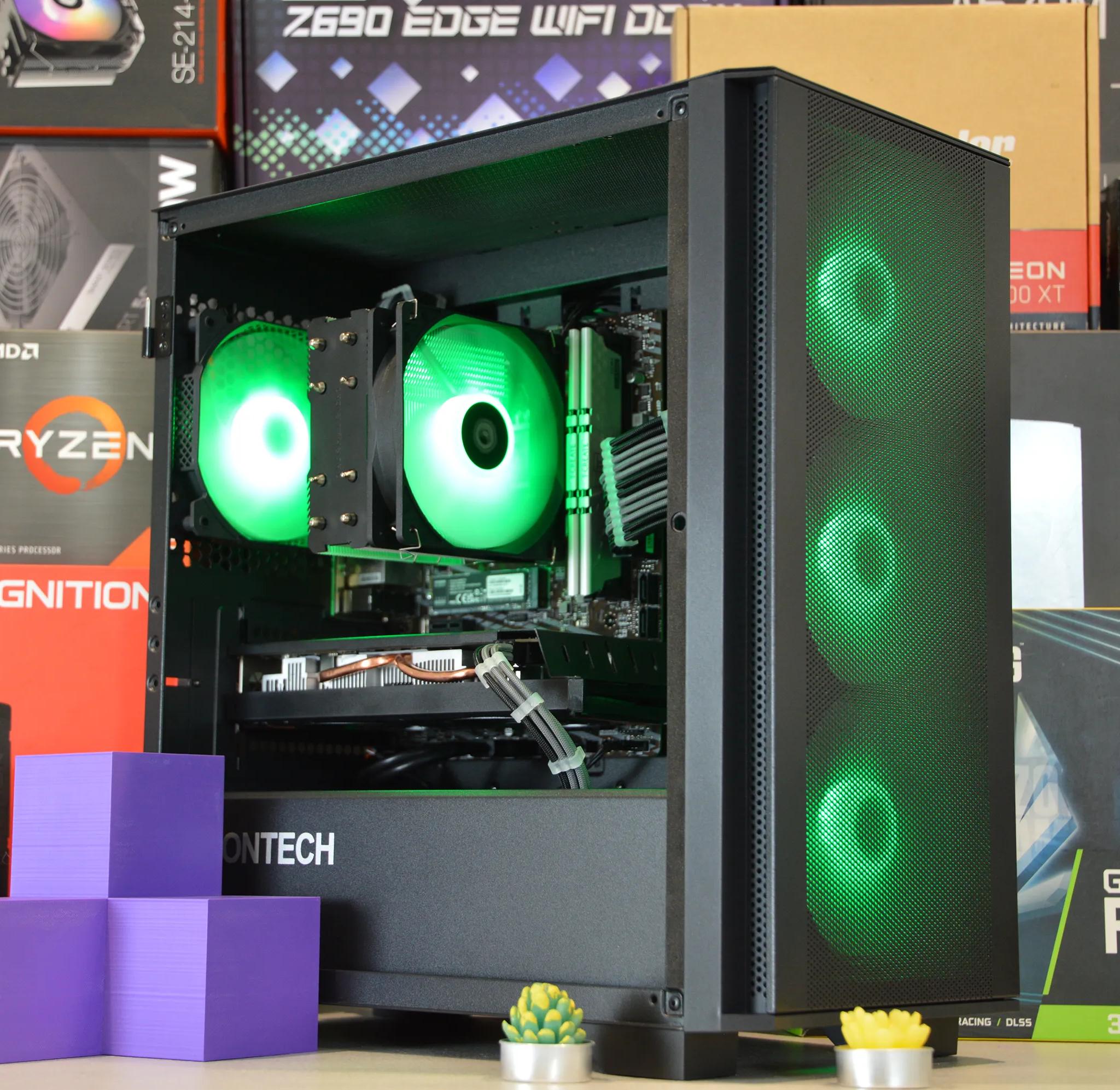 🟣⚫️| RX 580 8GB | Ryzen 5 2600 | 16GB DDR4 RAM | 1TB NVME SSD | Violet Night |