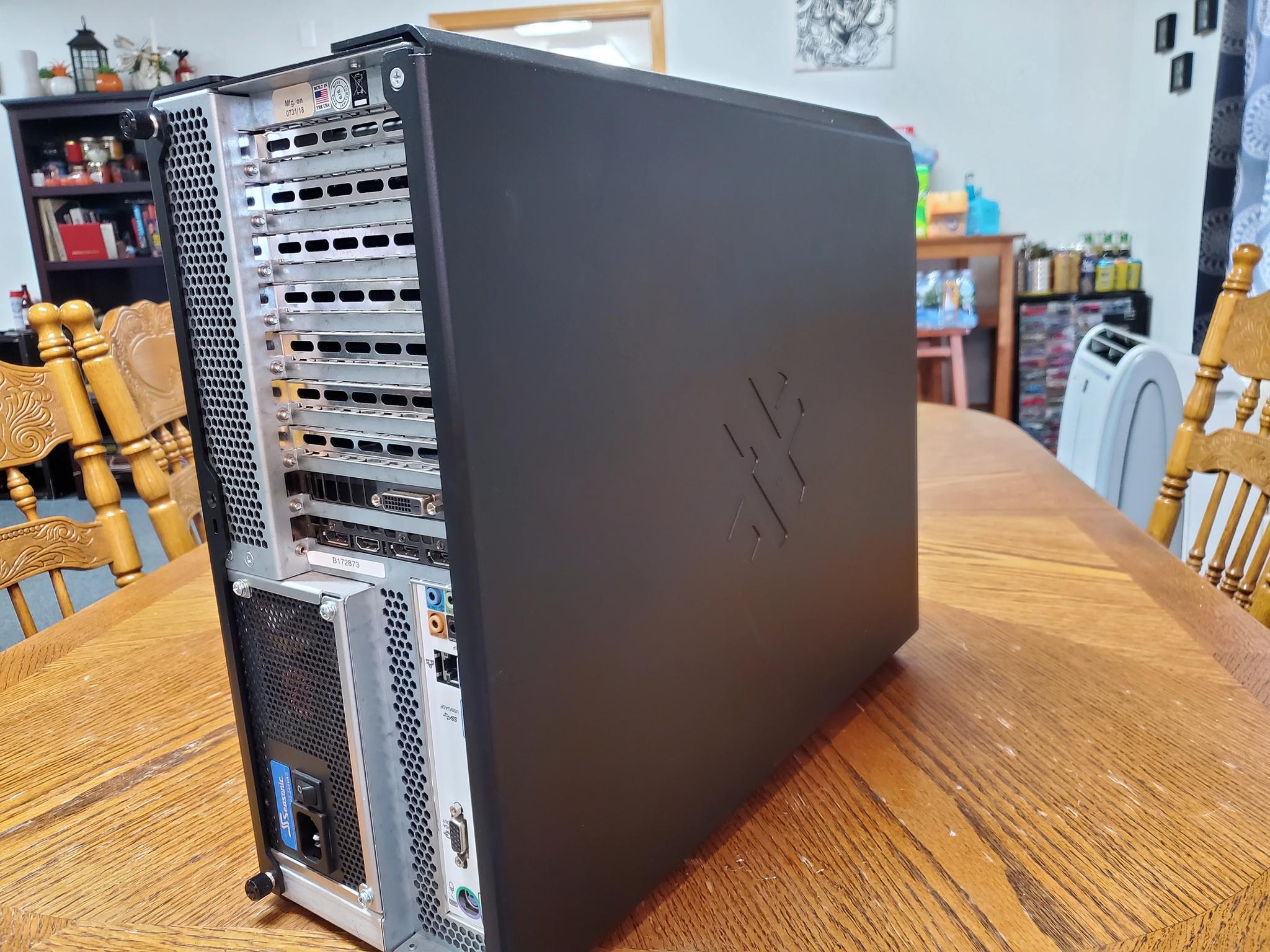GAMING PC i7 16gb evga 1080 8gb 512gb m.2 500gb hdd