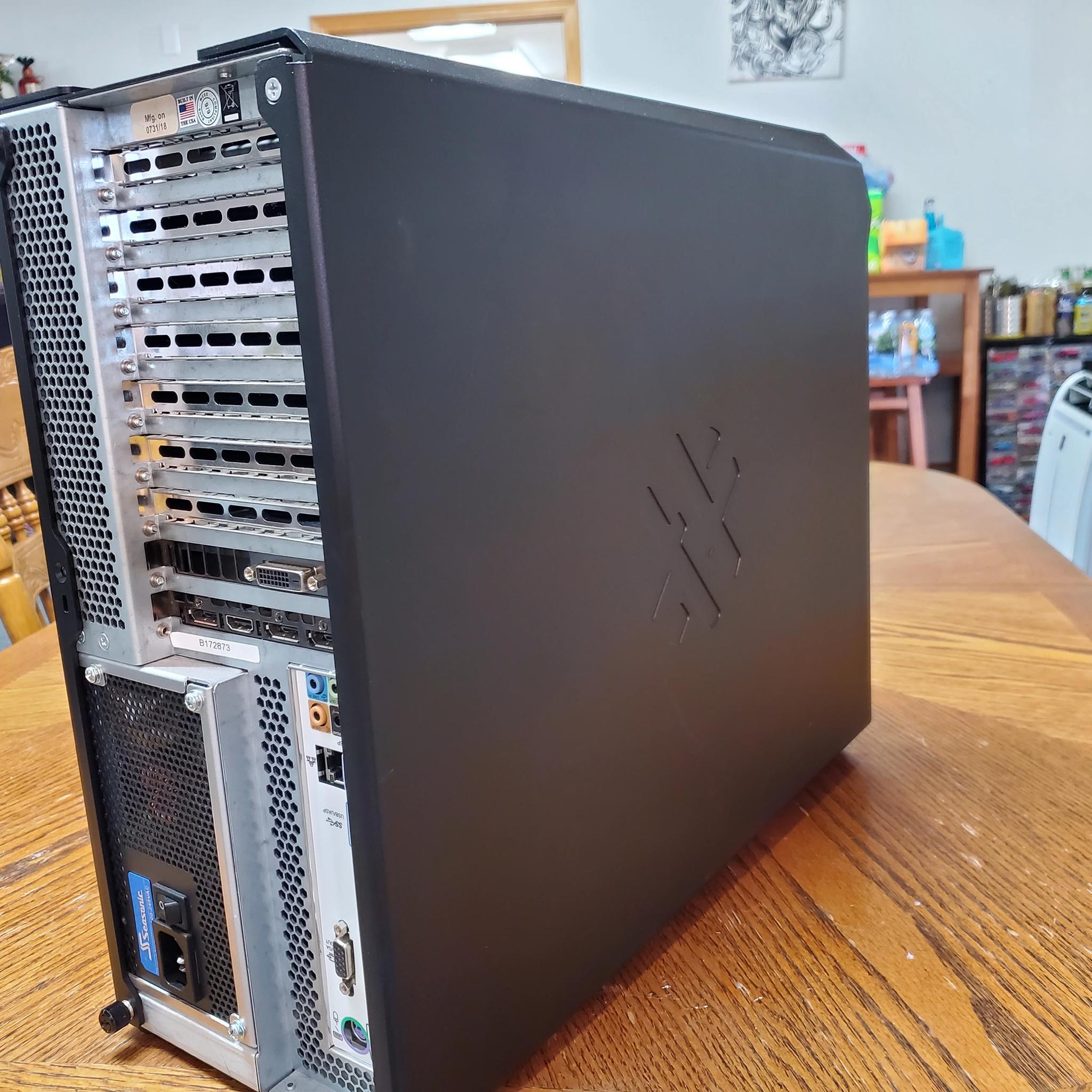 GAMING PC i7 16gb evga 1080 8gb 512gb m.2 500gb hdd