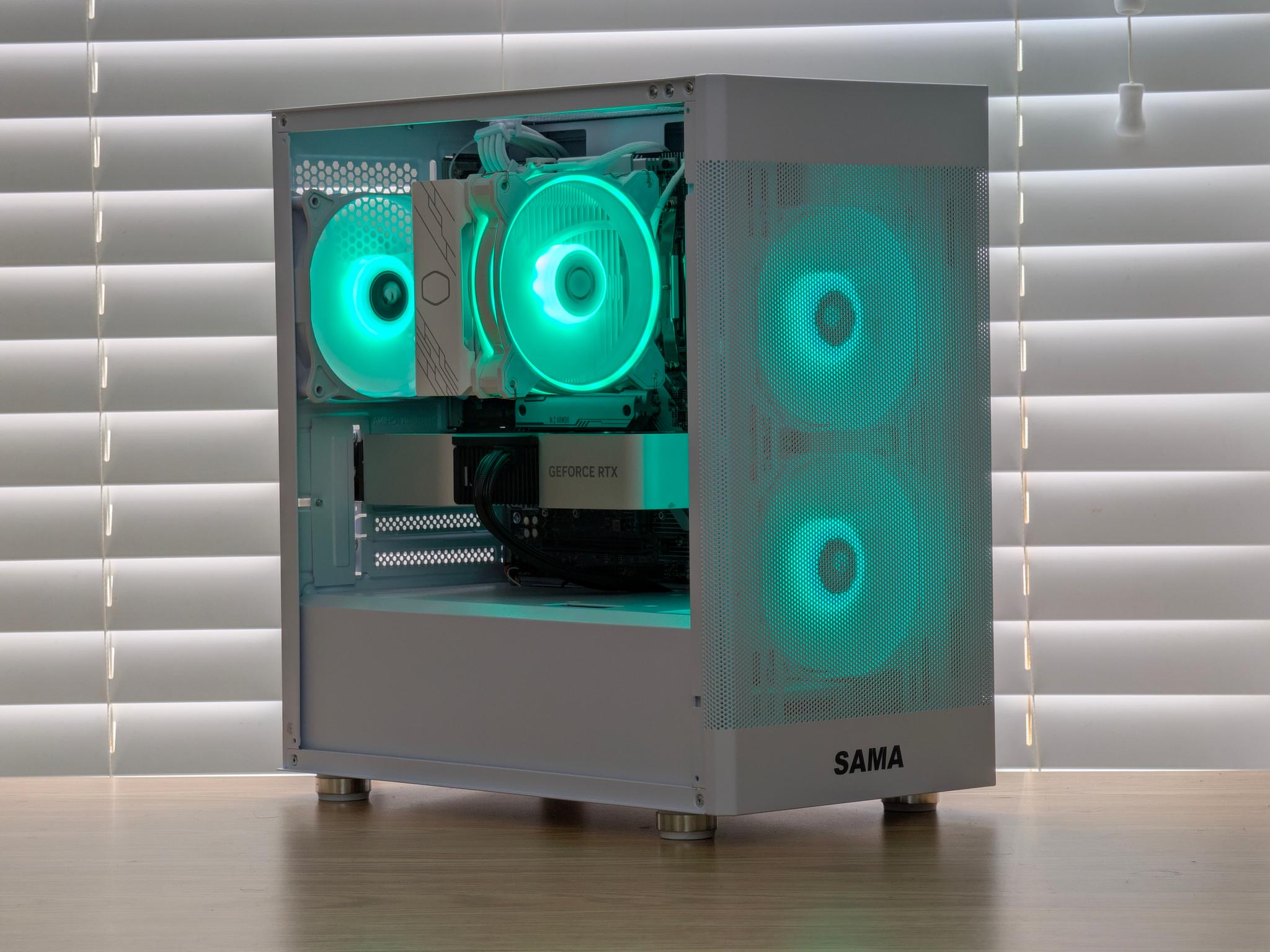 🤍💙Ryzen 5 7600x | RTX 4060Ti | 32GB DDR5 | 1TB SSD | Gaming PC💙🤍