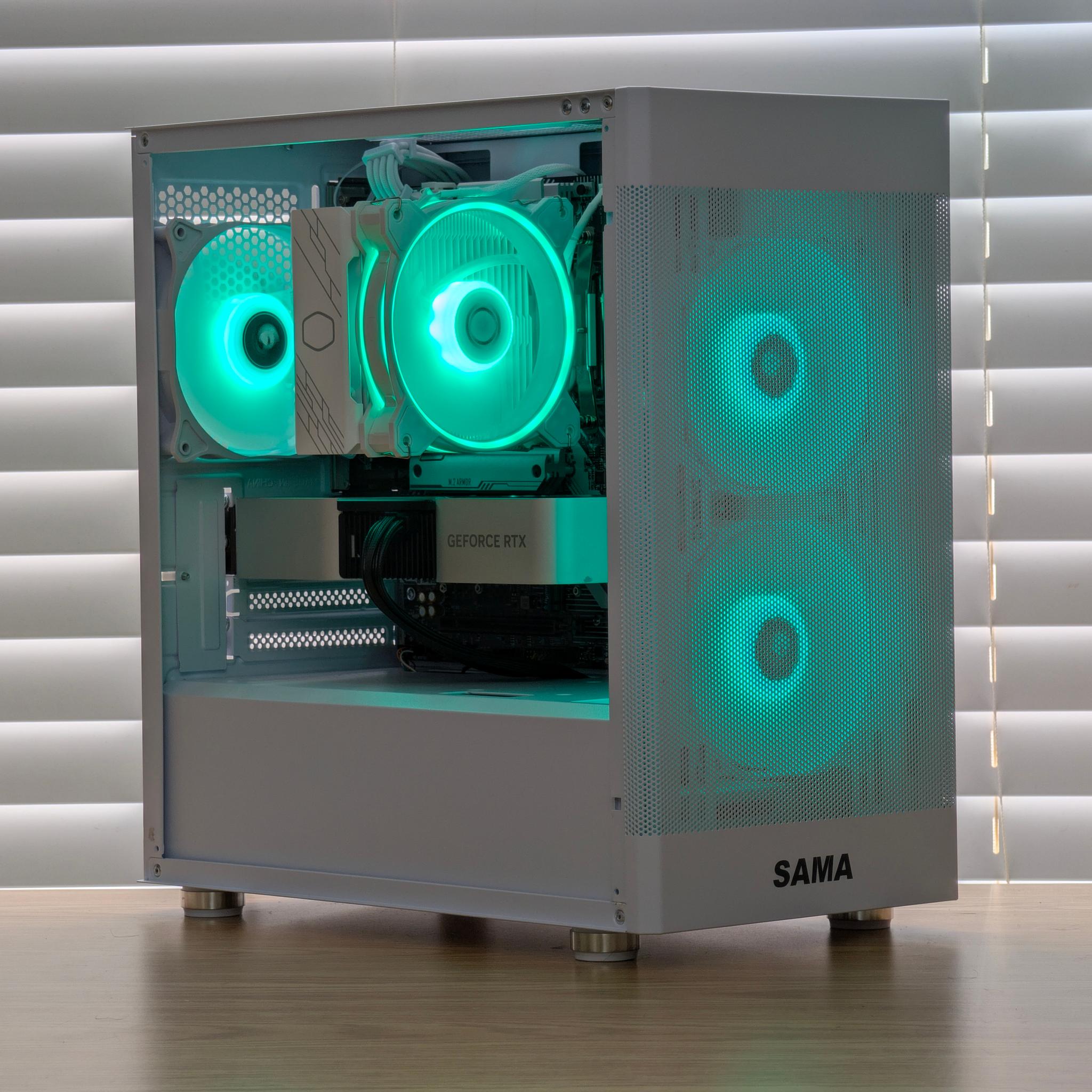 🤍💙Ryzen 5 7600x | RTX 4060Ti | 32GB DDR5 | 1TB SSD | Gaming PC💙🤍