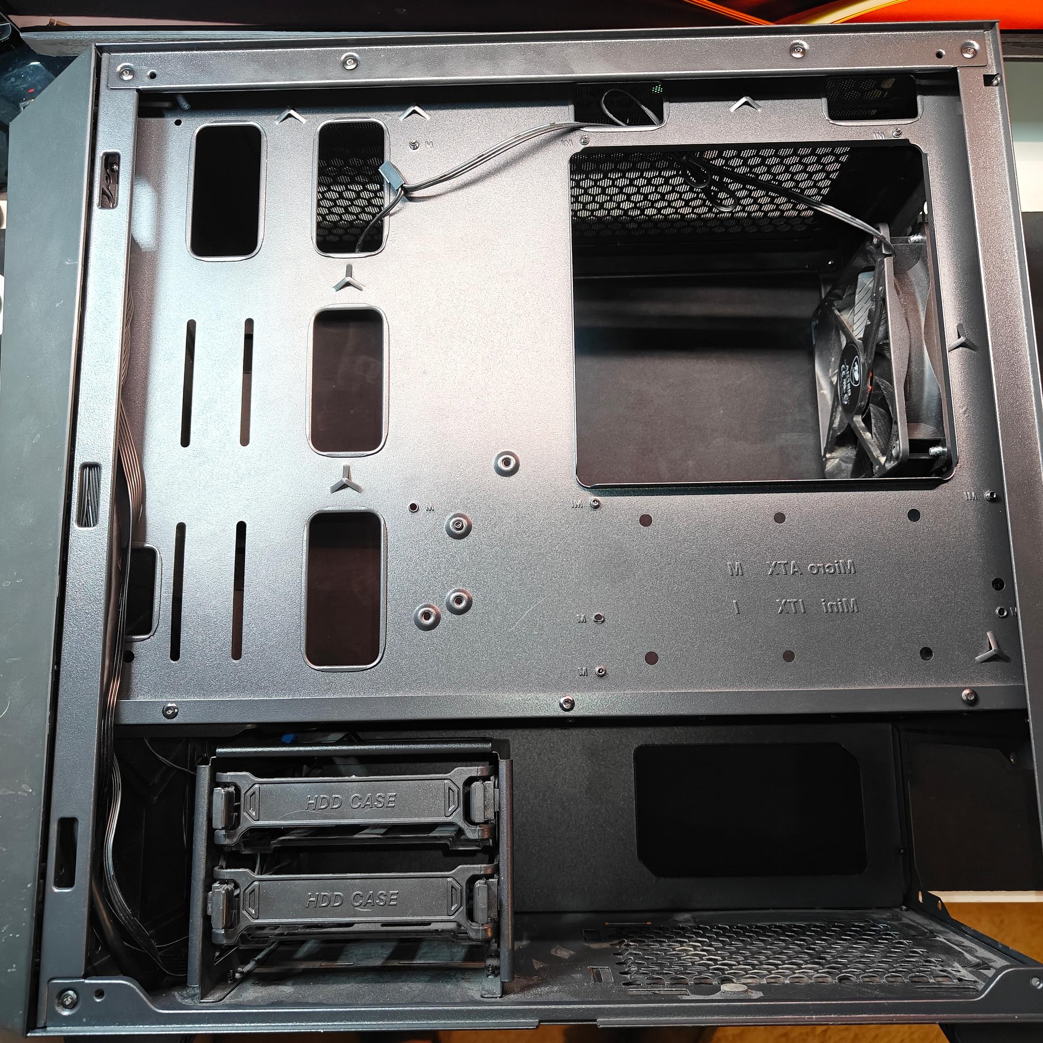 Cougar MG130-G mATX Case - Tempered Glass Side Panel - Black