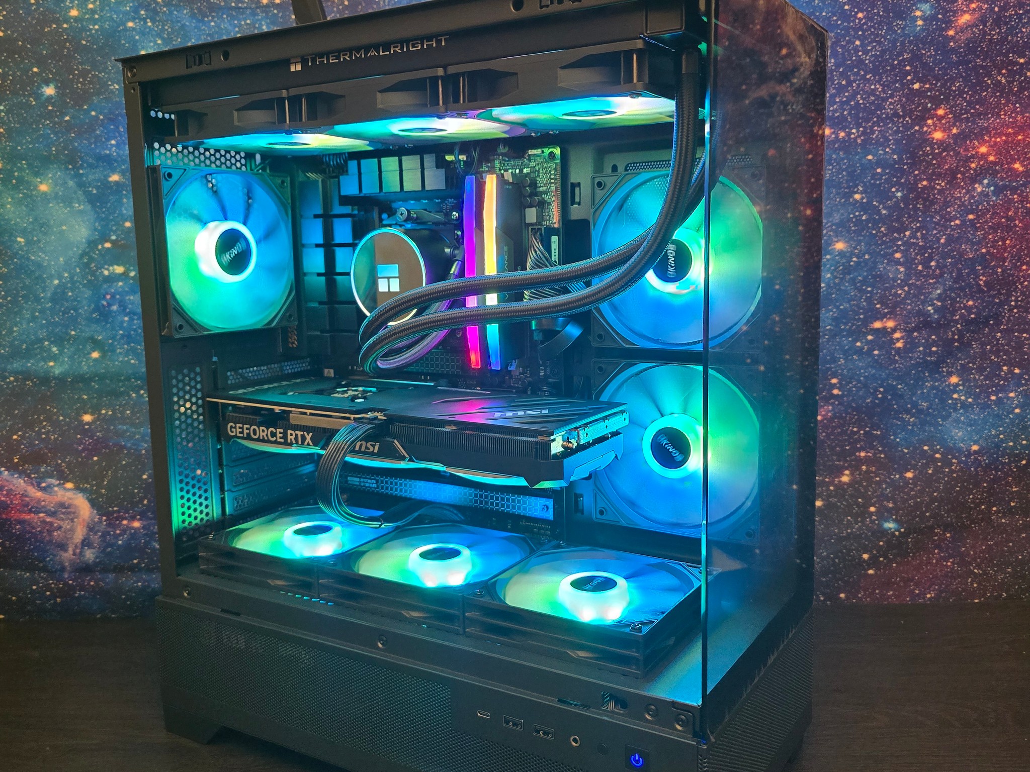 🚀 HIGH END CUSTOM AM5 PC | RTX 4070 SUPER 12GB | RYZEN 7 7700X | 2TB SSD | 32GB DDR5 6000MHZ 🚀