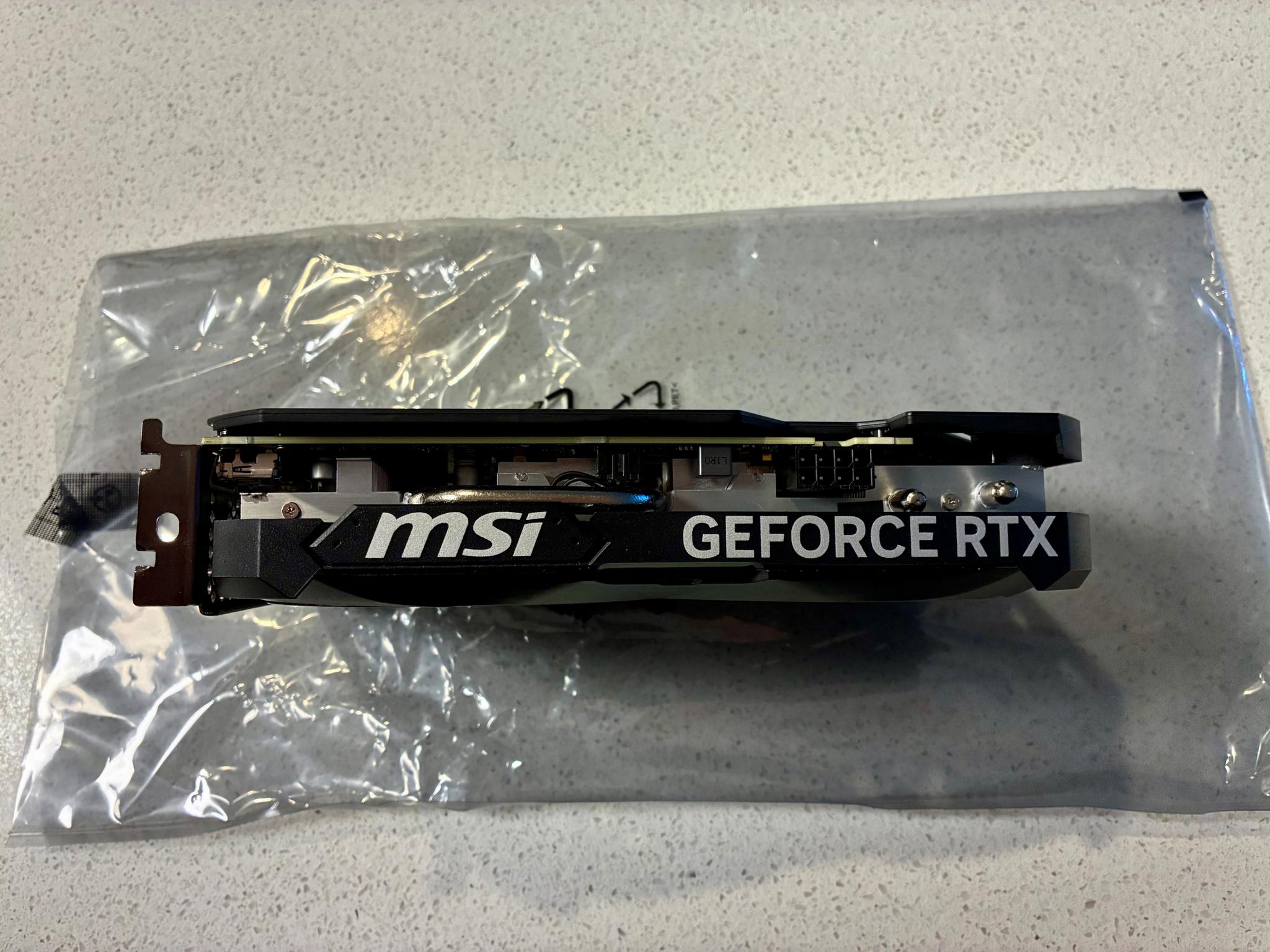 Like New! GeForce RTX 4060 TI VENTUS 2X BLACK 8G OC