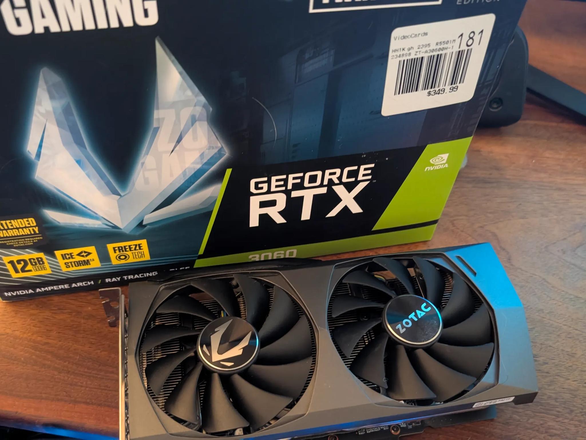 Zotac RTX 3060 12GB