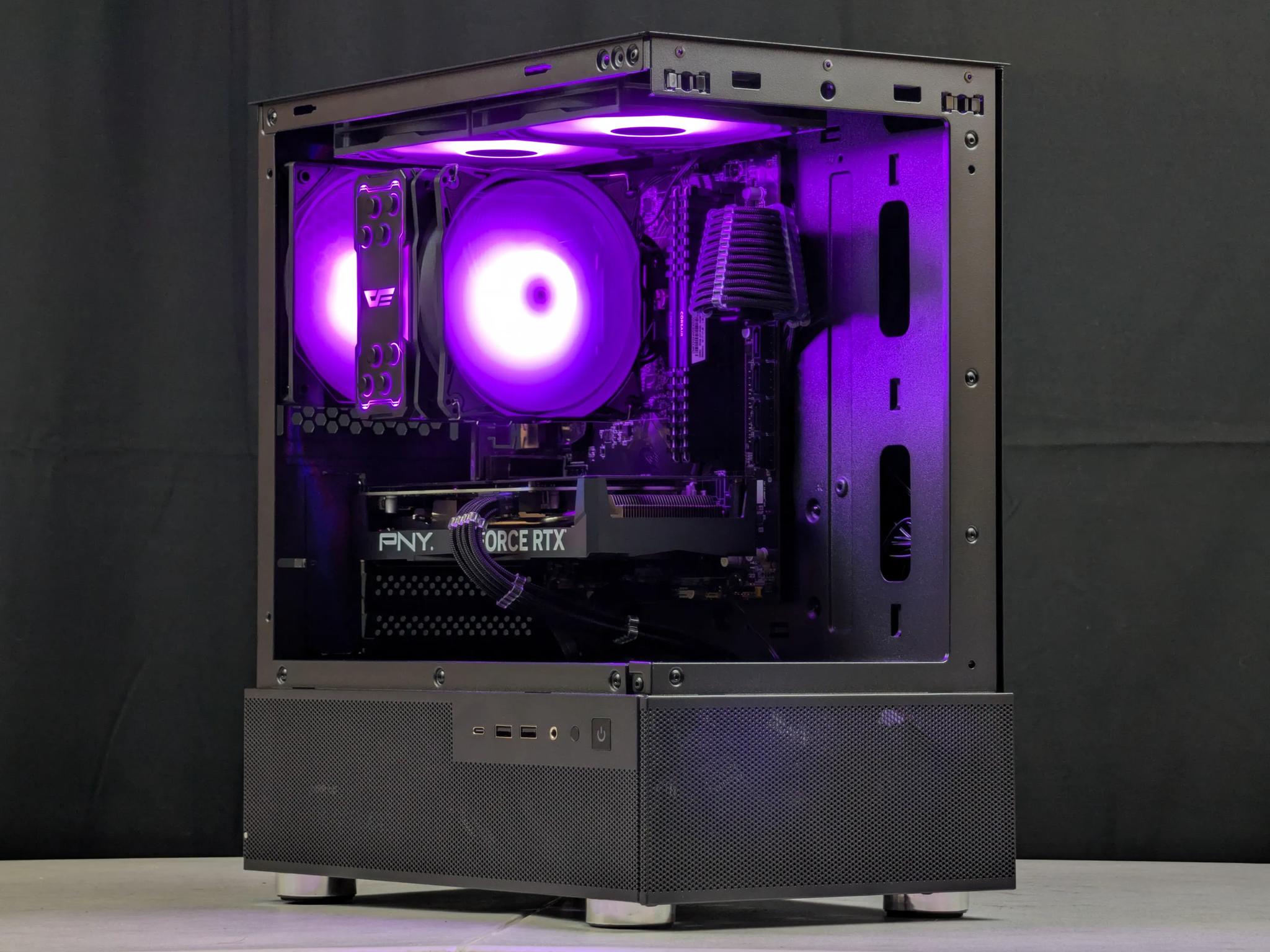 💜🖤 RTX 4060 / Ryzen 7 3700X / 32GB Gaming PC 🖤💜