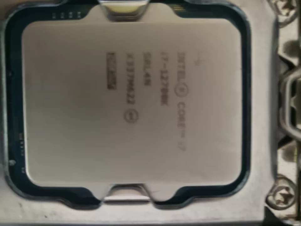 I7 12700k processor with 32GB DDR4 Tuf H670 Board And More Bundle