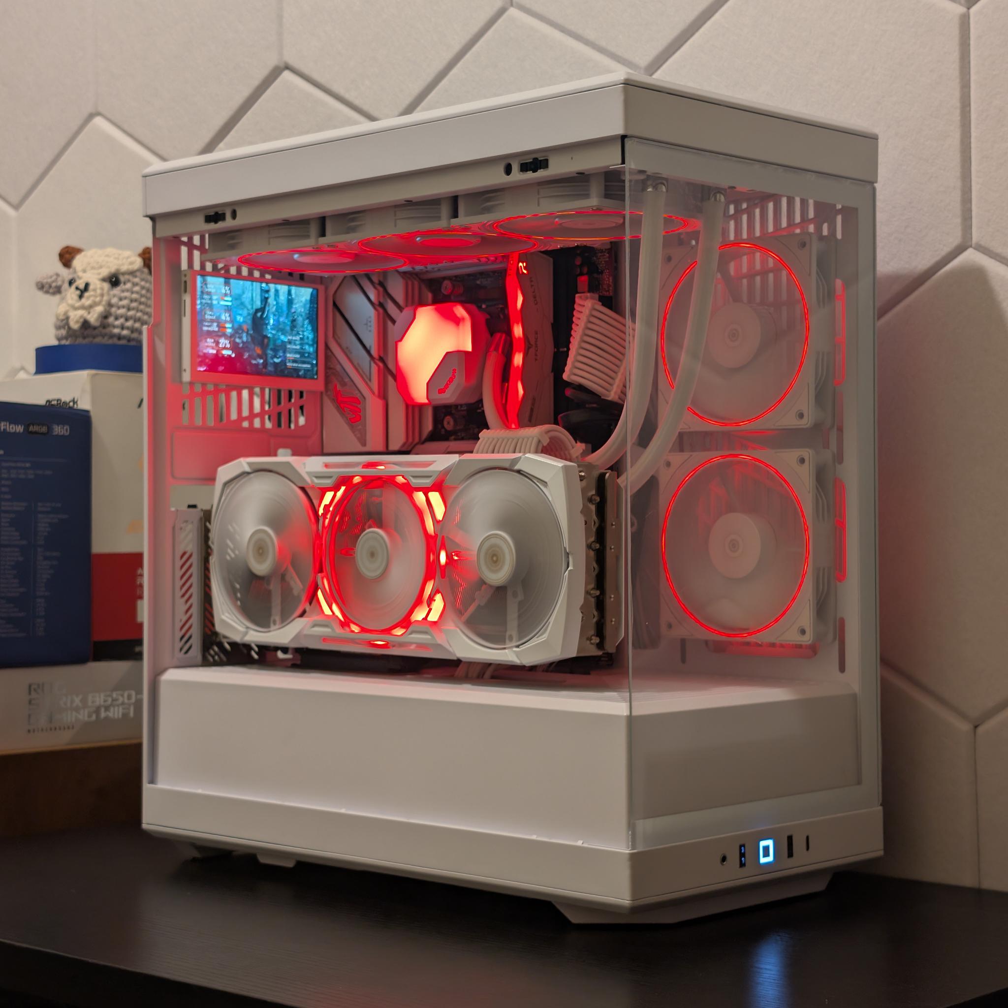🦢🤍4K Gaming Beast | RX 7900XTX | Ryzen 9 7900X | 2TB SSD | 32GB RAM | WiFi 6 & Bluetooth🤍🦢