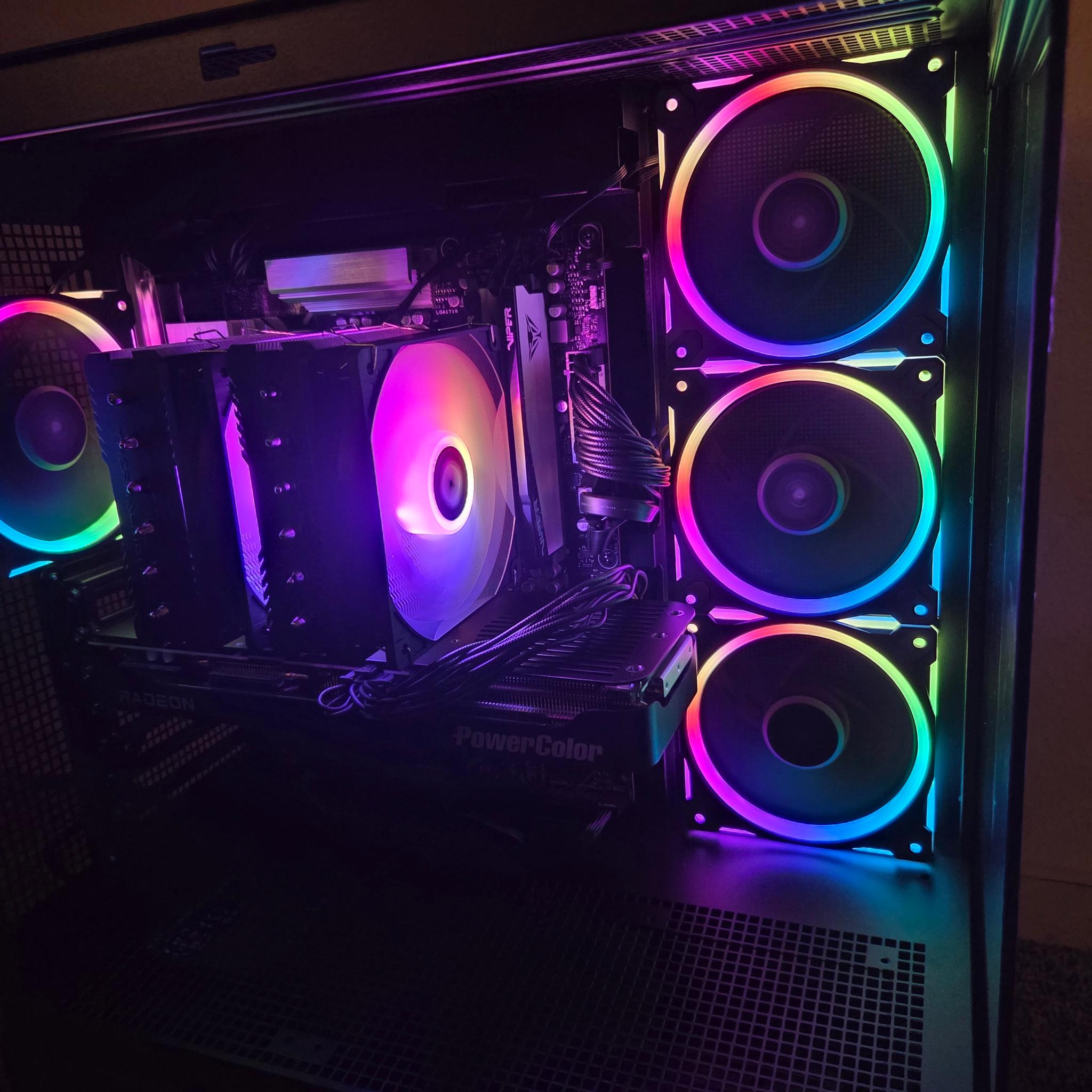 Custom ASUS Gaming Beast! 4k build/7700x/9070xt/32GB DDR5 6000 CL30