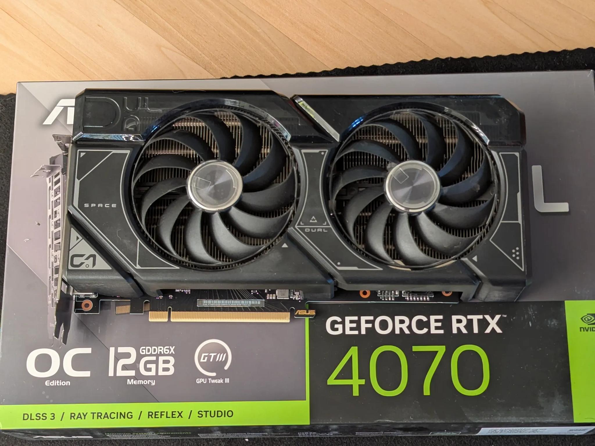 4070 12GB ASUS Dual GeForce RTX – Compact Powerhouse for 1440p & 4K 🧊