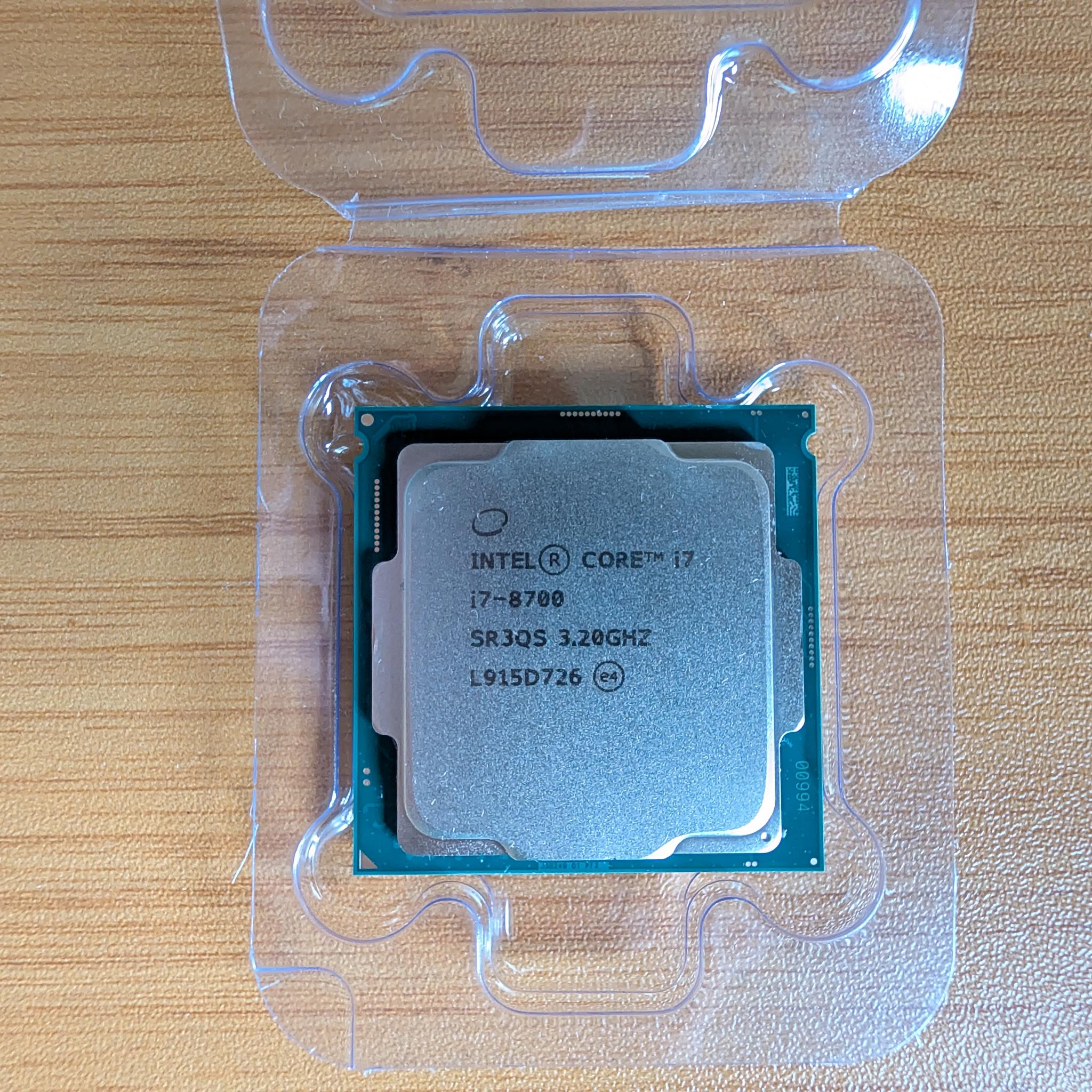 Intel Core i7-8700 6-Core 12-Thread Processor | Tested & Fully Working