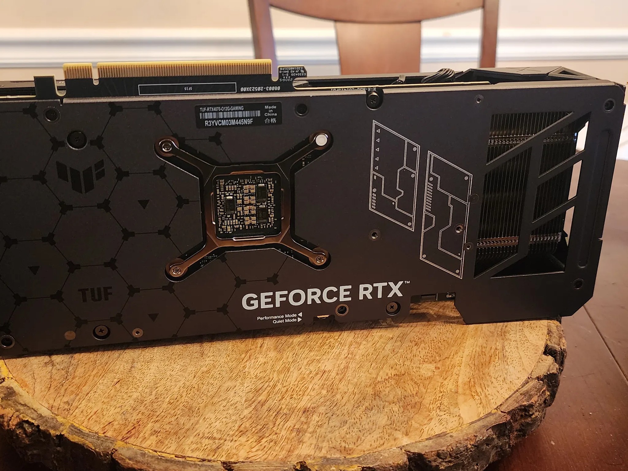ASUS NVIDIA GeForce RTX 4070 TUF Triple Fan Overclocked 12GB