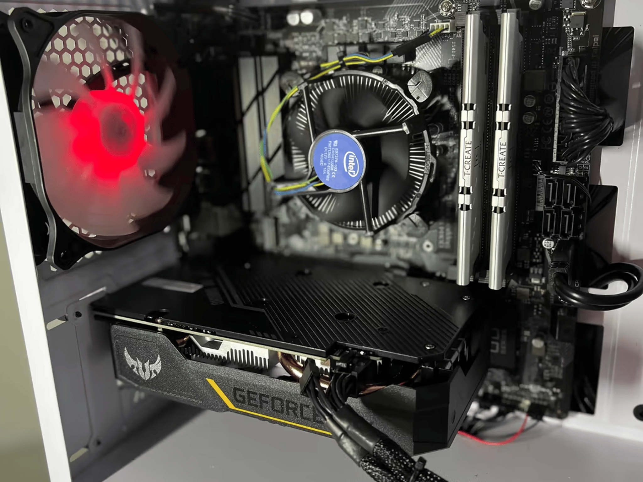 Budget Intel Gaming PC - Intel i3 10100F, GTX 1650, 16GB DDR4 3200MHz, 512GB NVME, WiFi/BT, ARGB