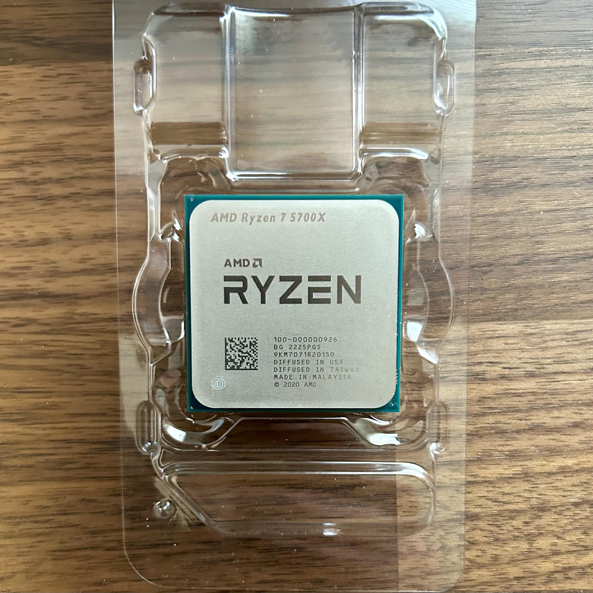 AMD Ryzen 7 5700X Processor (3.4GHz, 8 Cores, Socket AM4)