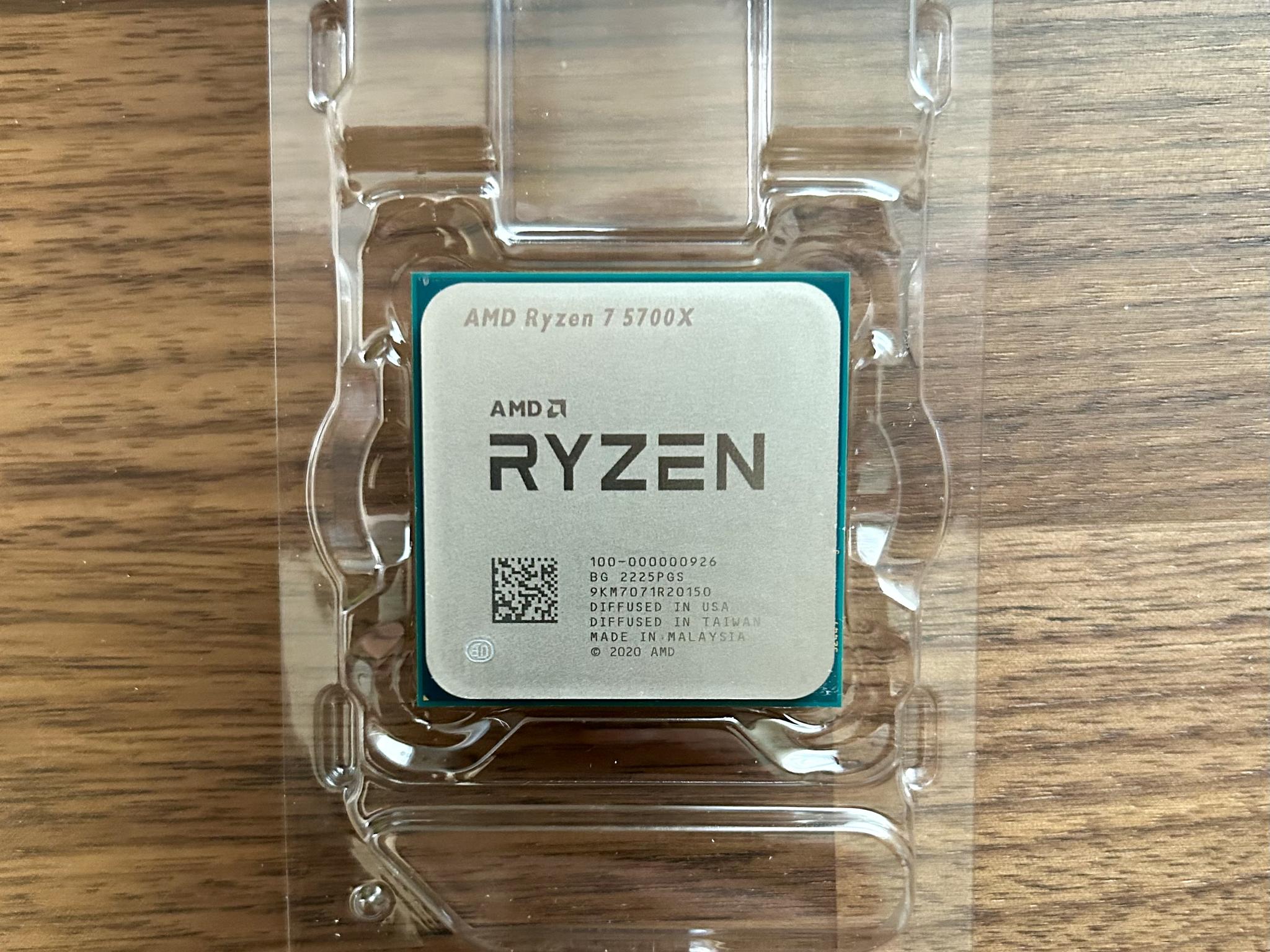 AMD Ryzen 7 5700X Processor (3.4GHz, 8 Cores, Socket AM4)
