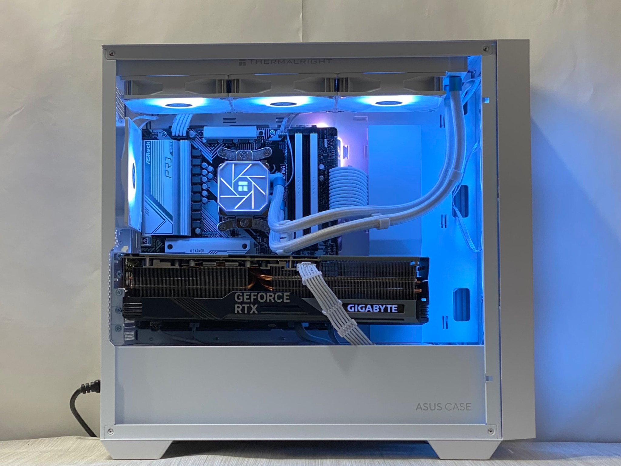 RTX 4080, Ryzen 7 7700, 32GB DDR5, 2TB NVMe SSD, WiFi - Liquid Cooled Gaming PC