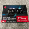 MSI Radeon RX 7900 XTX Gaming Trio Classic 24GB GDDR6 Graphics Card