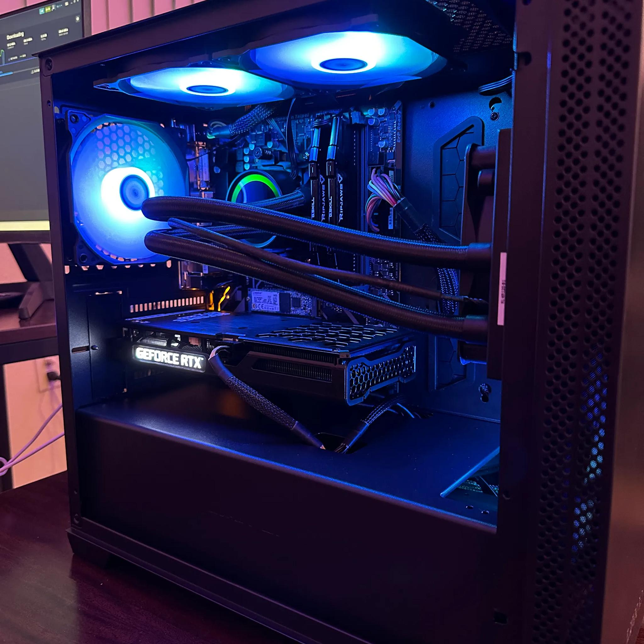 Ryzen 5 2400g/RTX 3050/16gb 3200mhz Custom Gaming PC