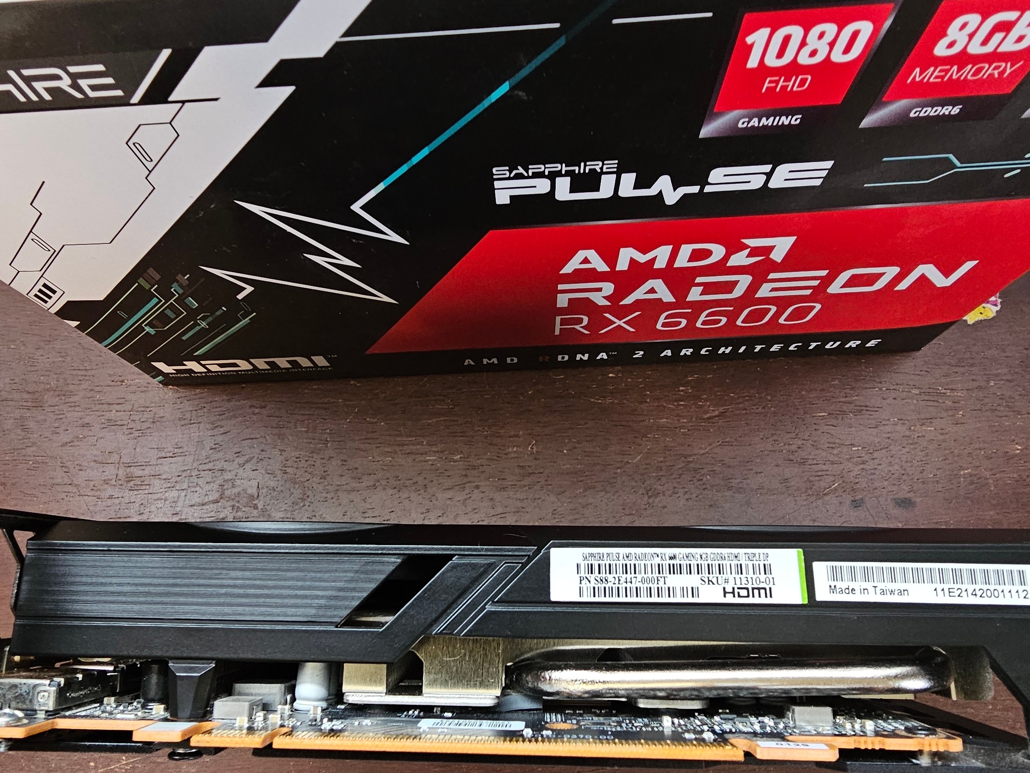 SAPPHIRE PULSE LITE EDITION Radeon RX 6600