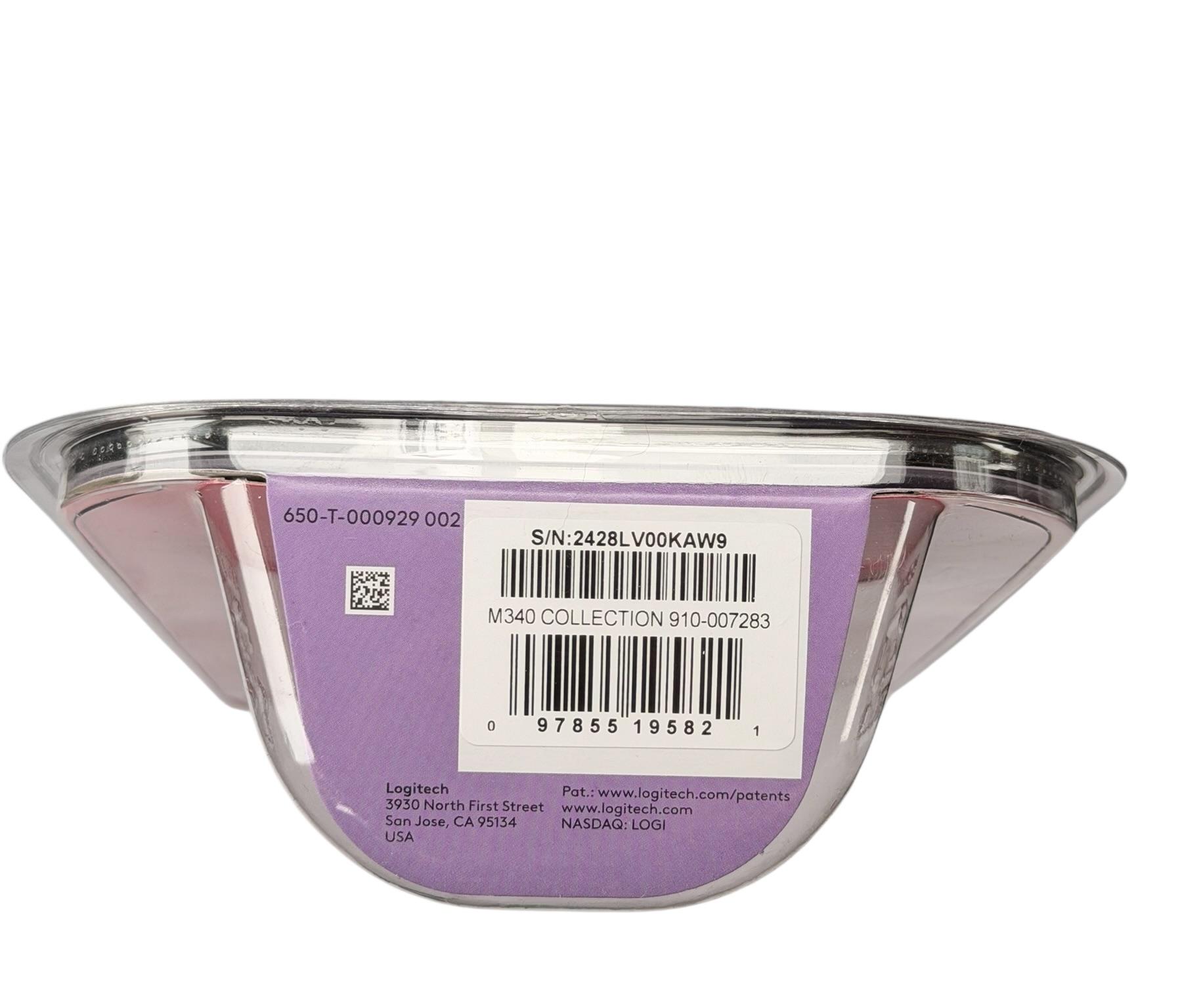 Logitech M340 (Pink) Wireless USB Mouse - FACTORY SEALED