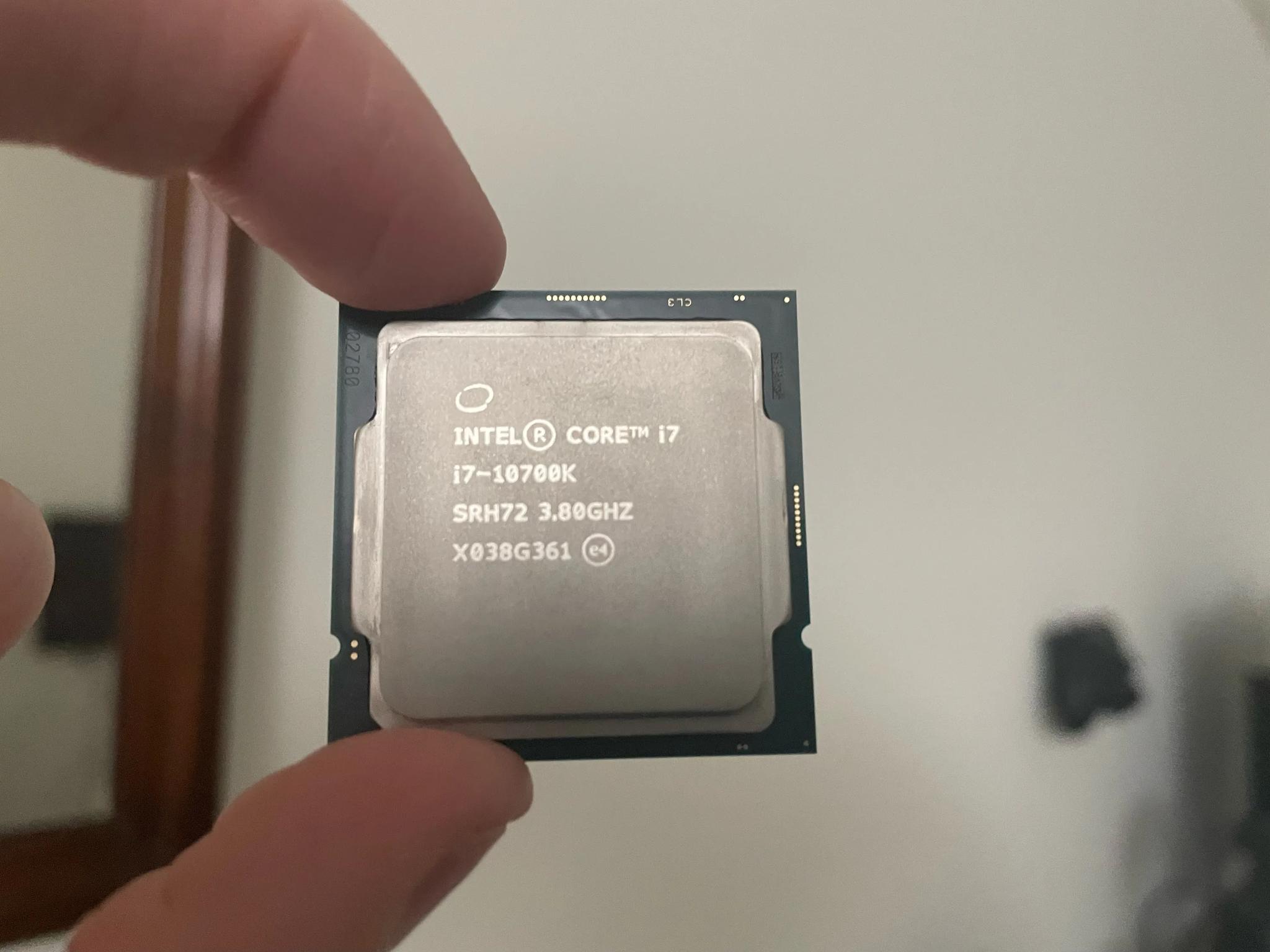 Intel Core i7-10700K Processor (With Manual)!
