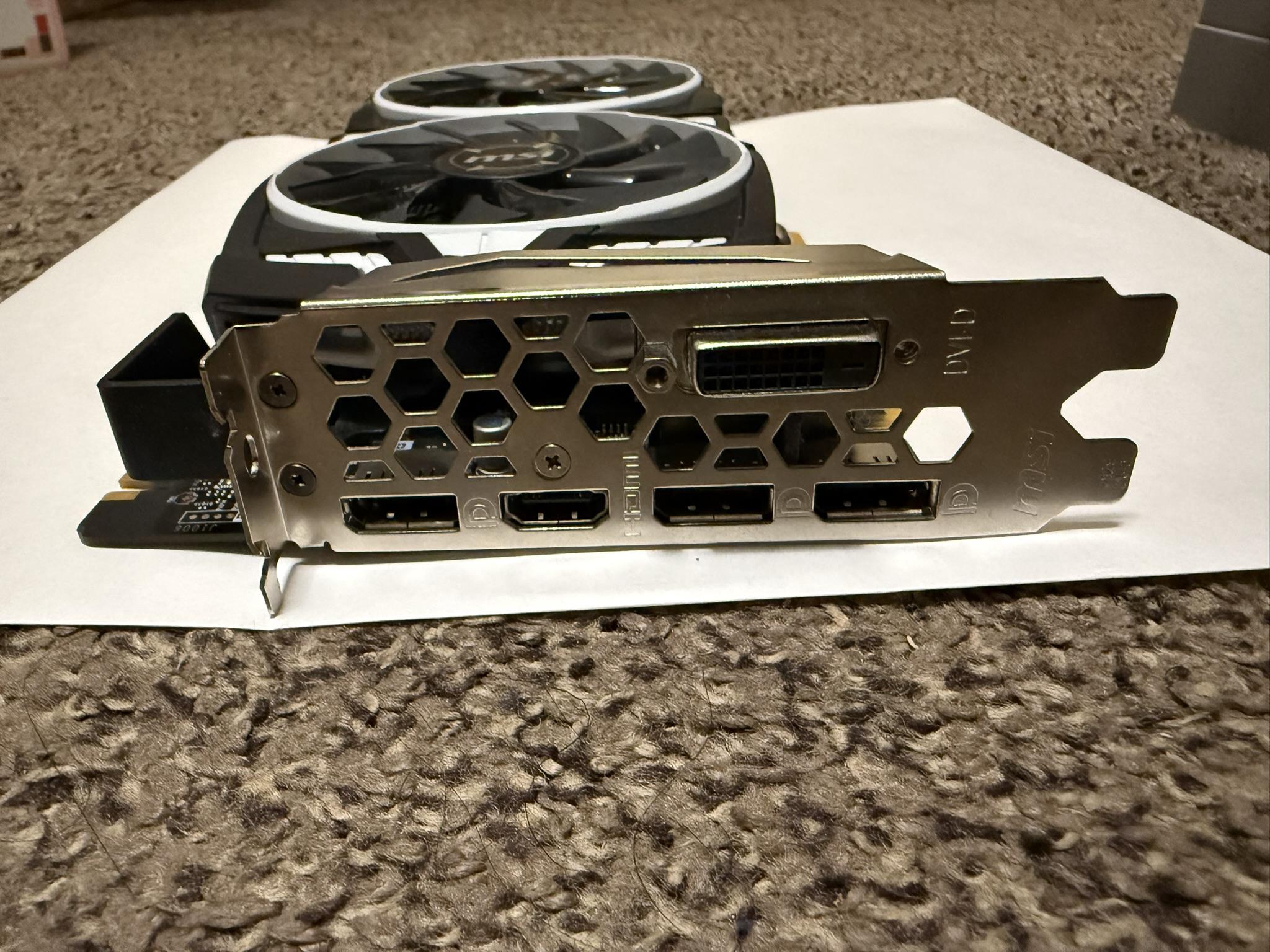 MSI GeForce GTX 1070 ARMOR 8G OC – GDDR5 Graphics Card