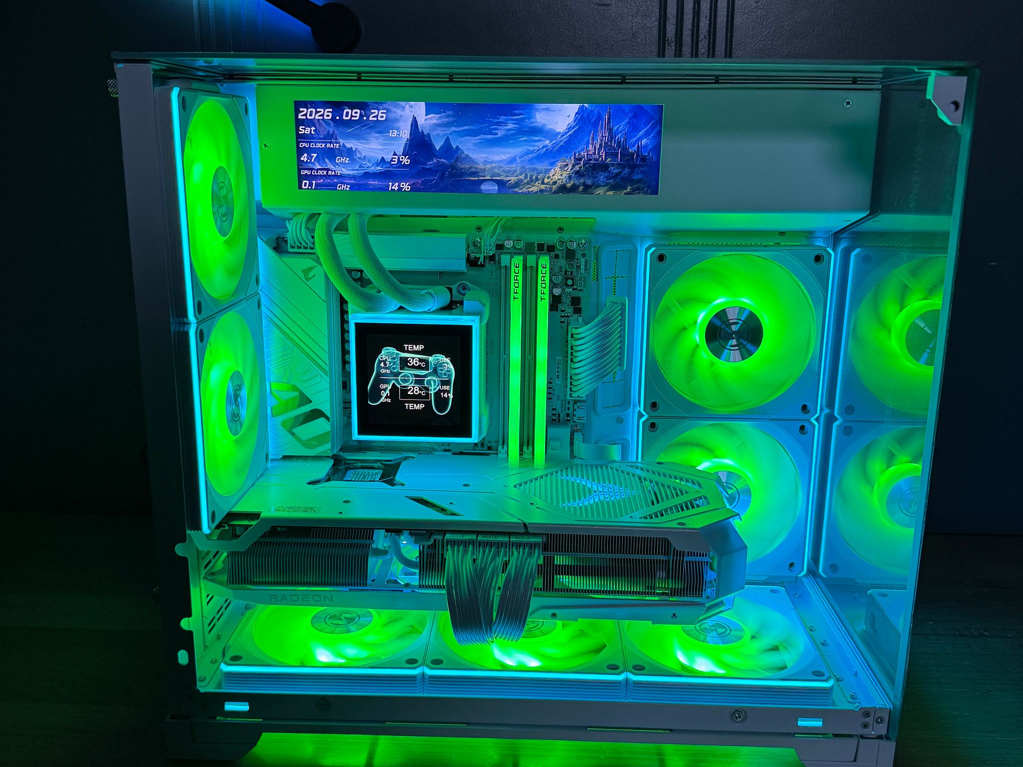 🧊Lian Li PC | Ryzen 7800X3D, 9070 XT, 32GB DDR5, 2TB SSD, Lian Li Case/Fans/Cooler/PSU