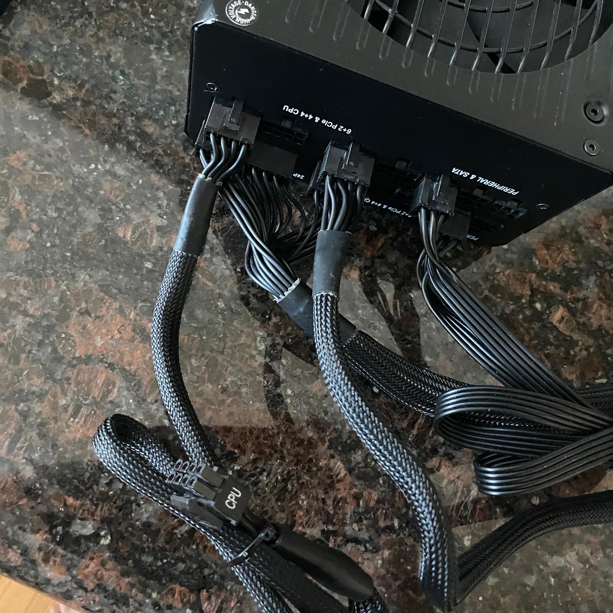 Corsair RM750 750W 80 PLUS Fully Modular PSU. TESTED. Only Used Once