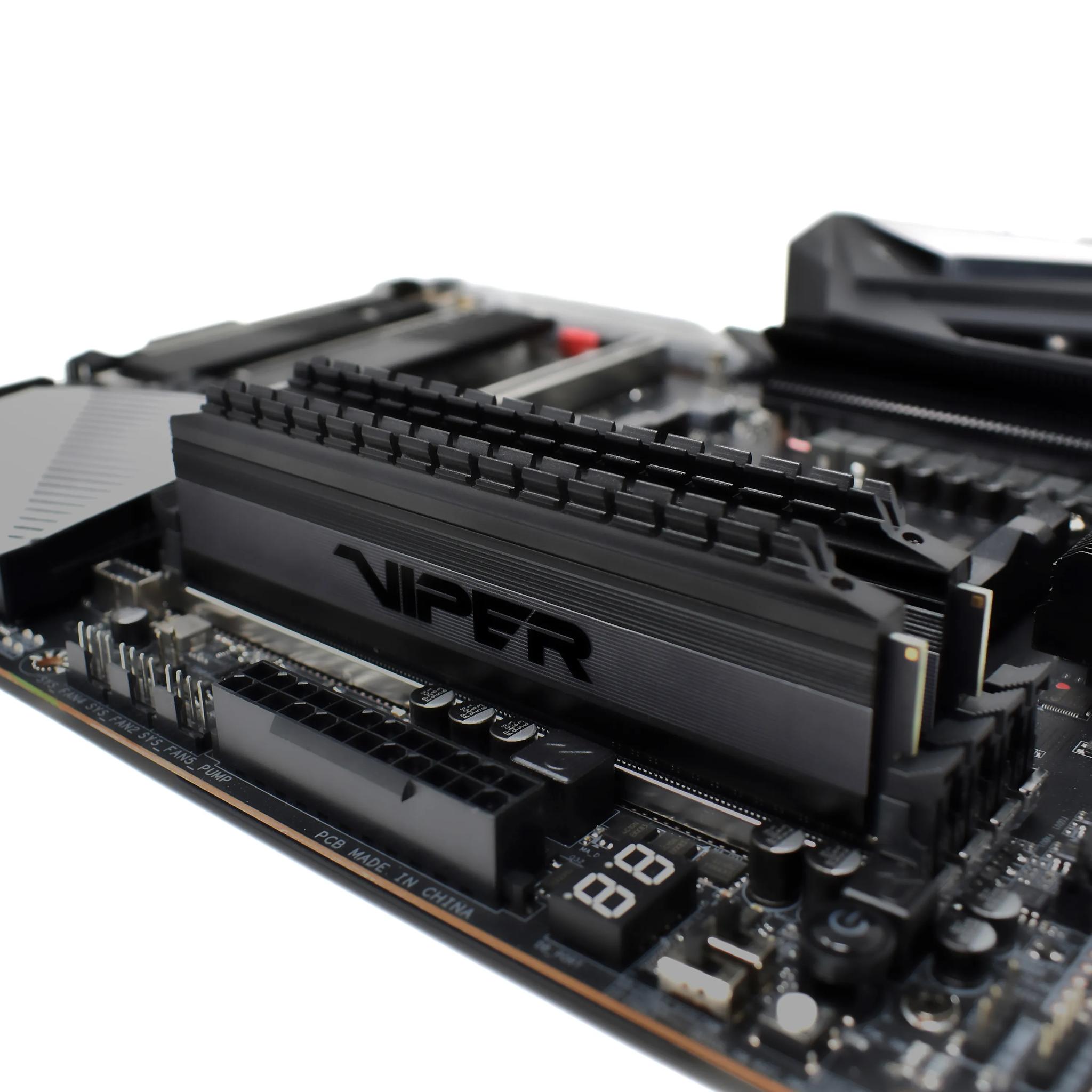 Patriot Viper 4 Blackout Memory Modules PVB48G320C6K 8GB Total  PC4-25600 (3200 MHz)