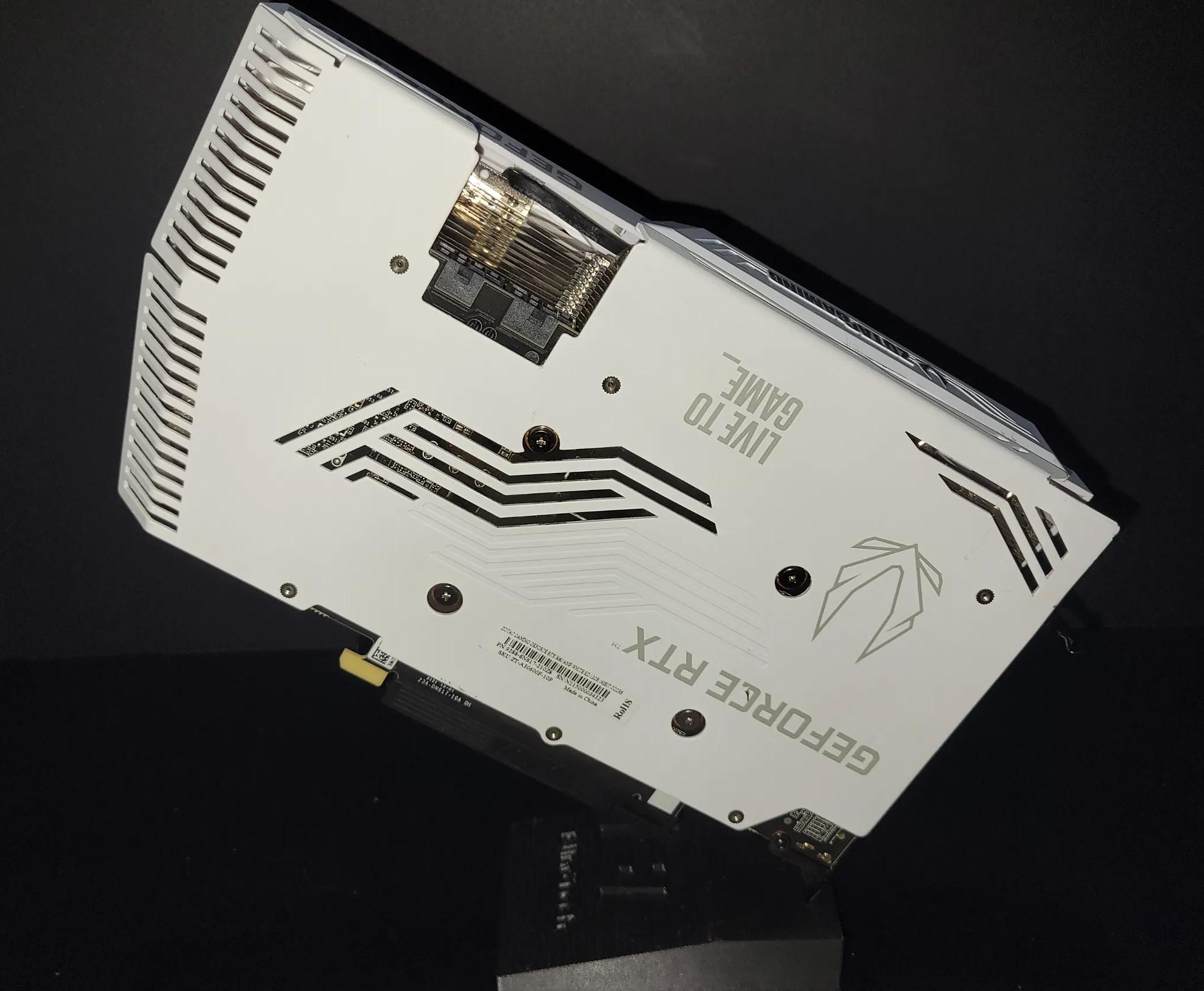 🖥️ Lightly Used | Cleaned & Repasted | Zotac Amp White Edition RTX 3060 12GB 🎮