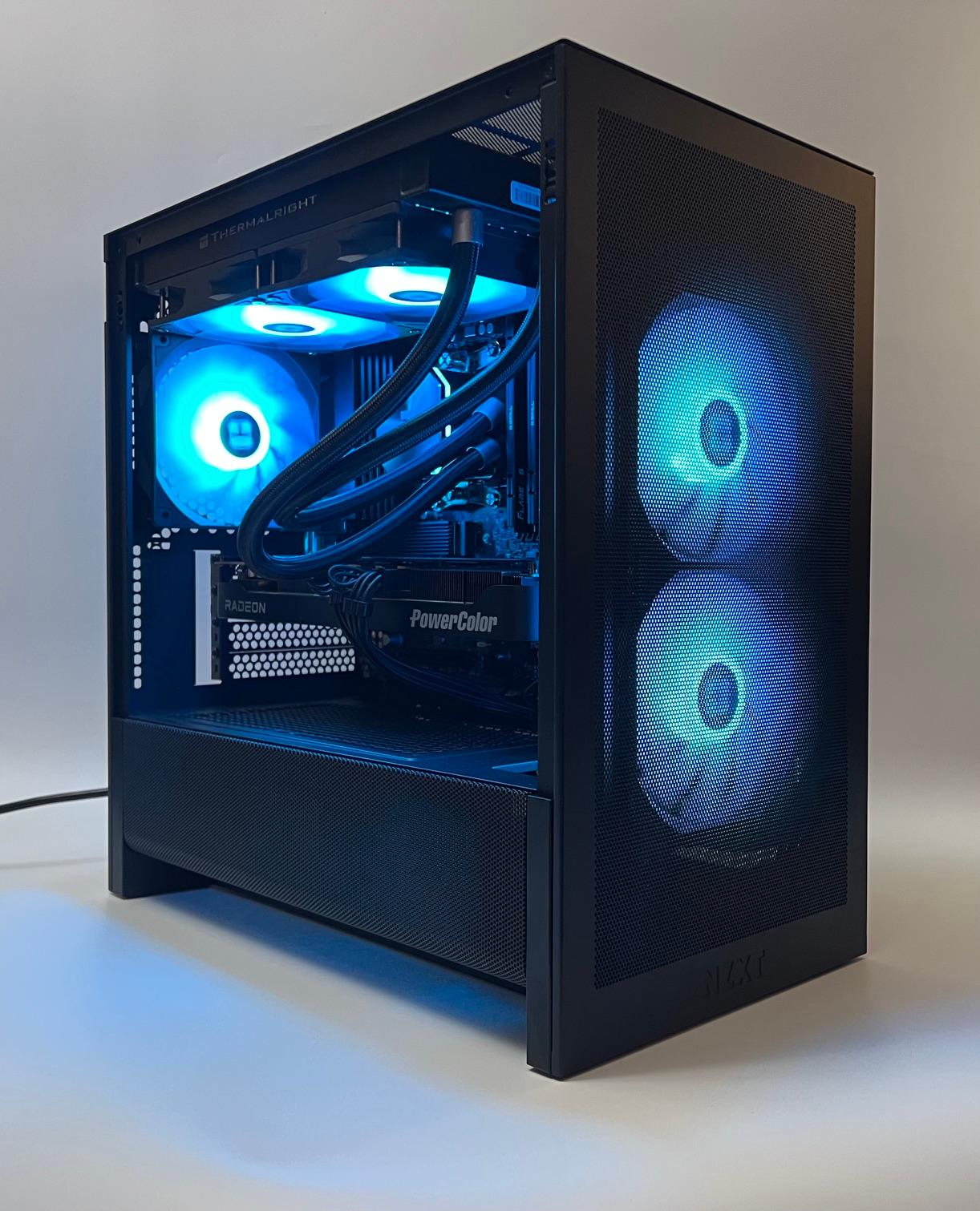 Radeon RX 9070GRE Custom Gaming PC - Ryzen 5 7500X3D, 1TB NVMe SSD