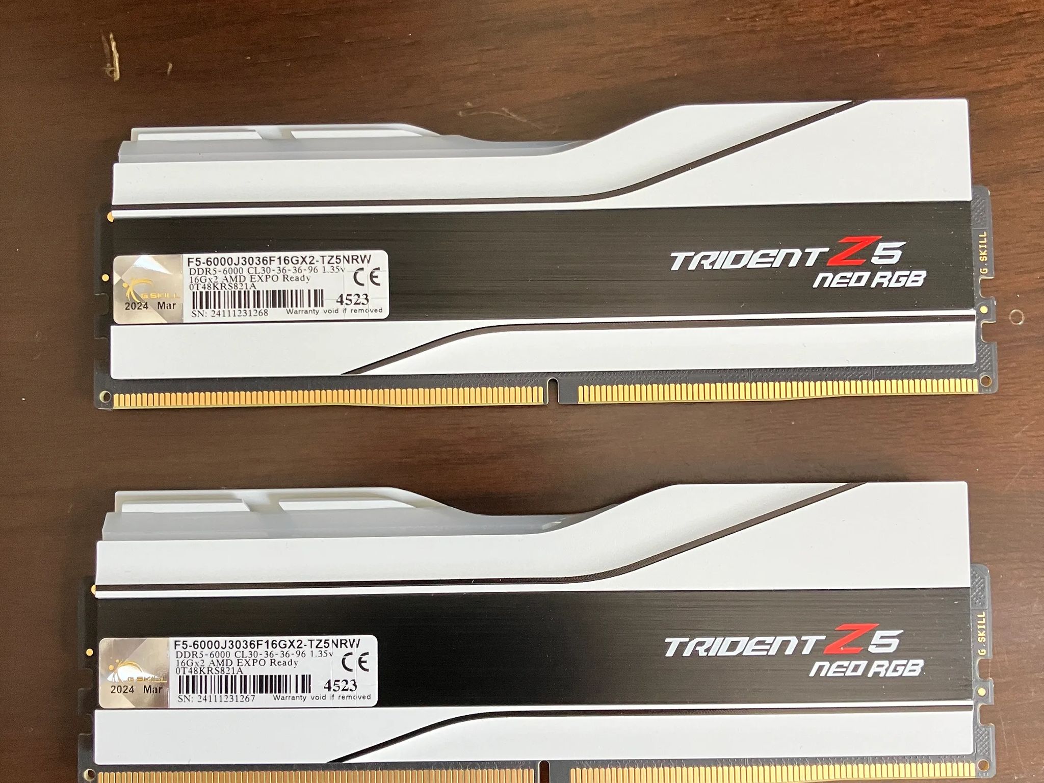 G.Skill Trident Z5 Neo RGB - 32GB - White