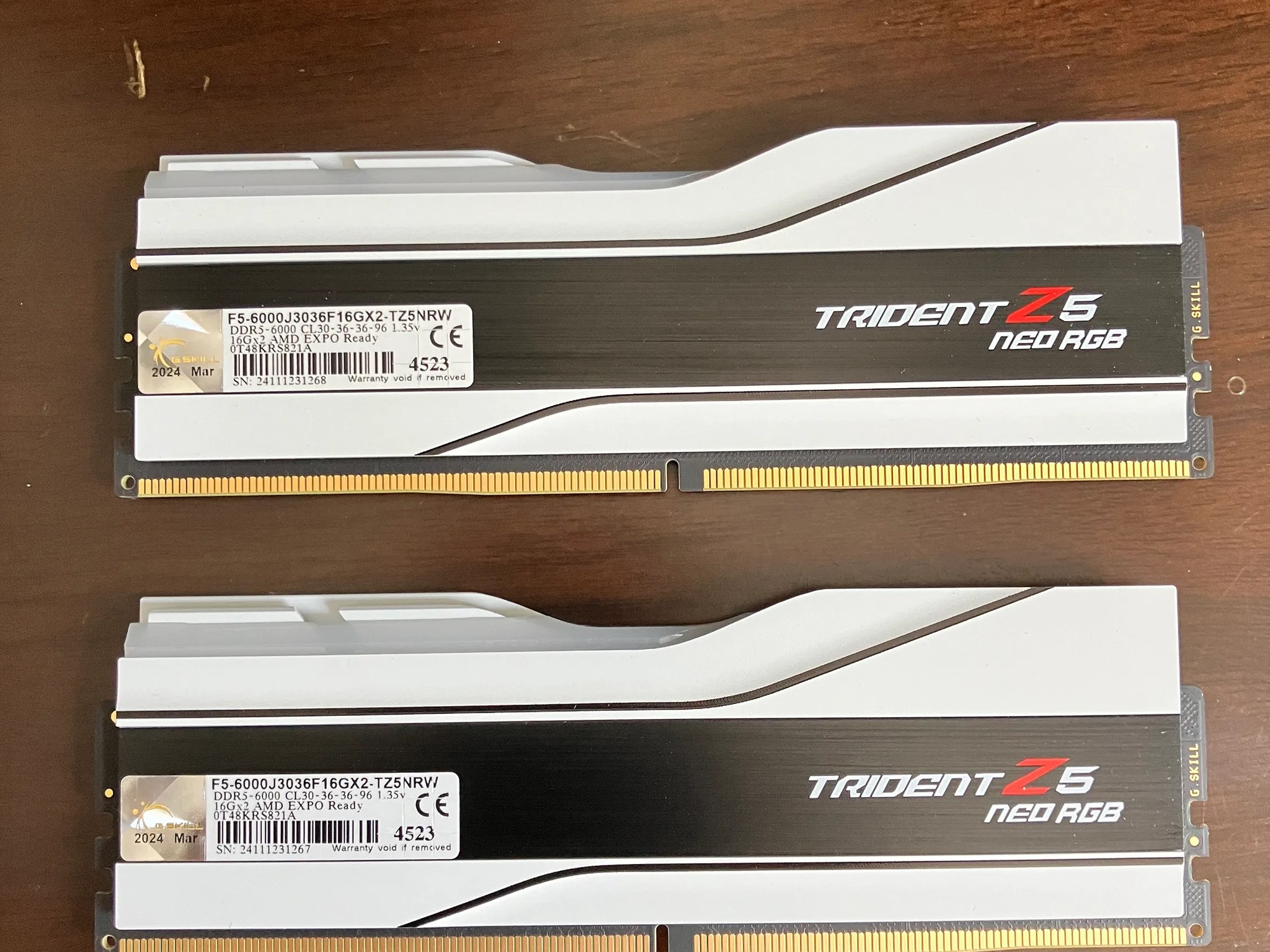 G.Skill Trident Z5 Neo RGB - 32GB - White