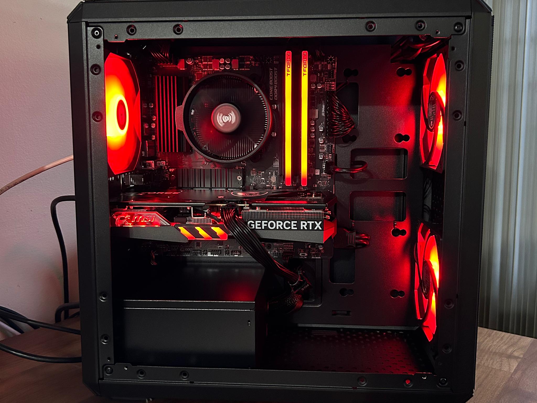 **Weekend Sale** RTX 4060ti | Ryzen 5 5600x | WIFI | The Dark Trooper Elite