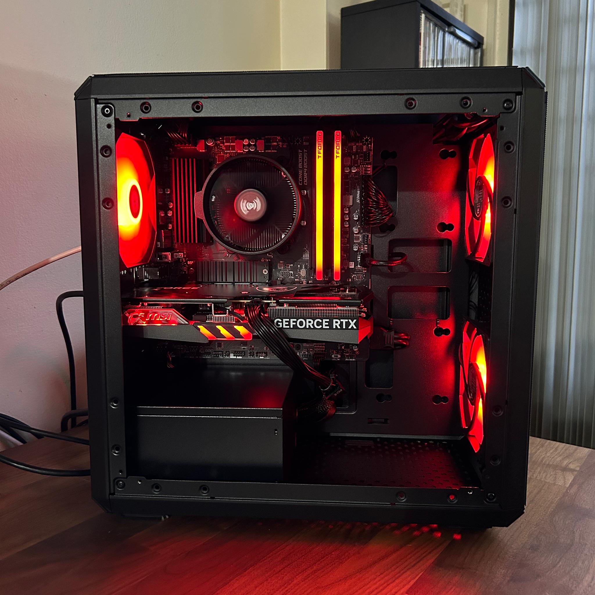 **Weekend Sale** RTX 4060ti | Ryzen 5 5600x | WIFI | The Dark Trooper Elite