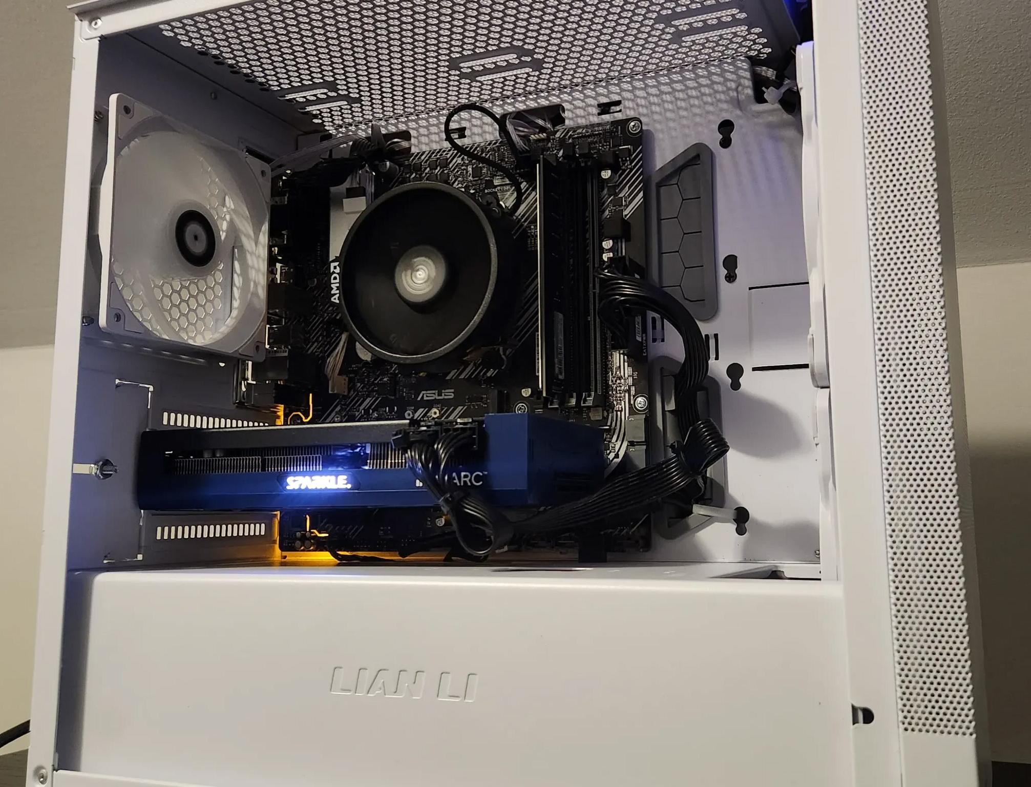 Built for Great 1080p Gaming: Ryzen 5 & Intel Arc A750! Xtra 1TB storage