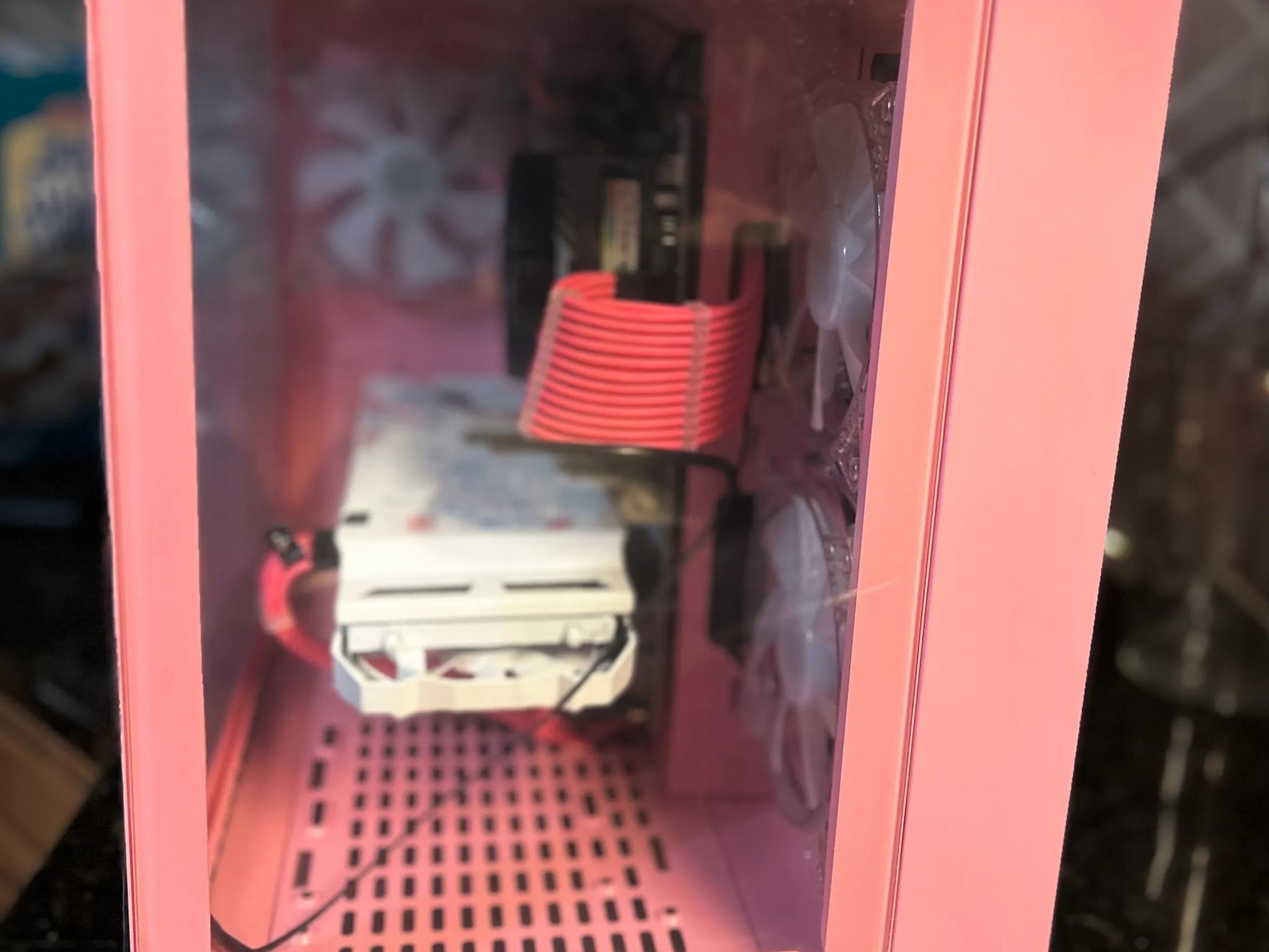 Palworld ready...White and Pink Gamer PC  (NEW upgraded GPU)